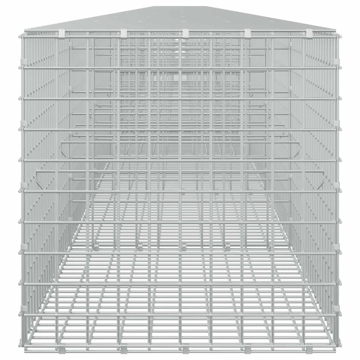 vidaXL Γκαμπιόν με Σύρμα 3,5 mm και Πλέγμα 5x5 cm 1200x50x50 εκ