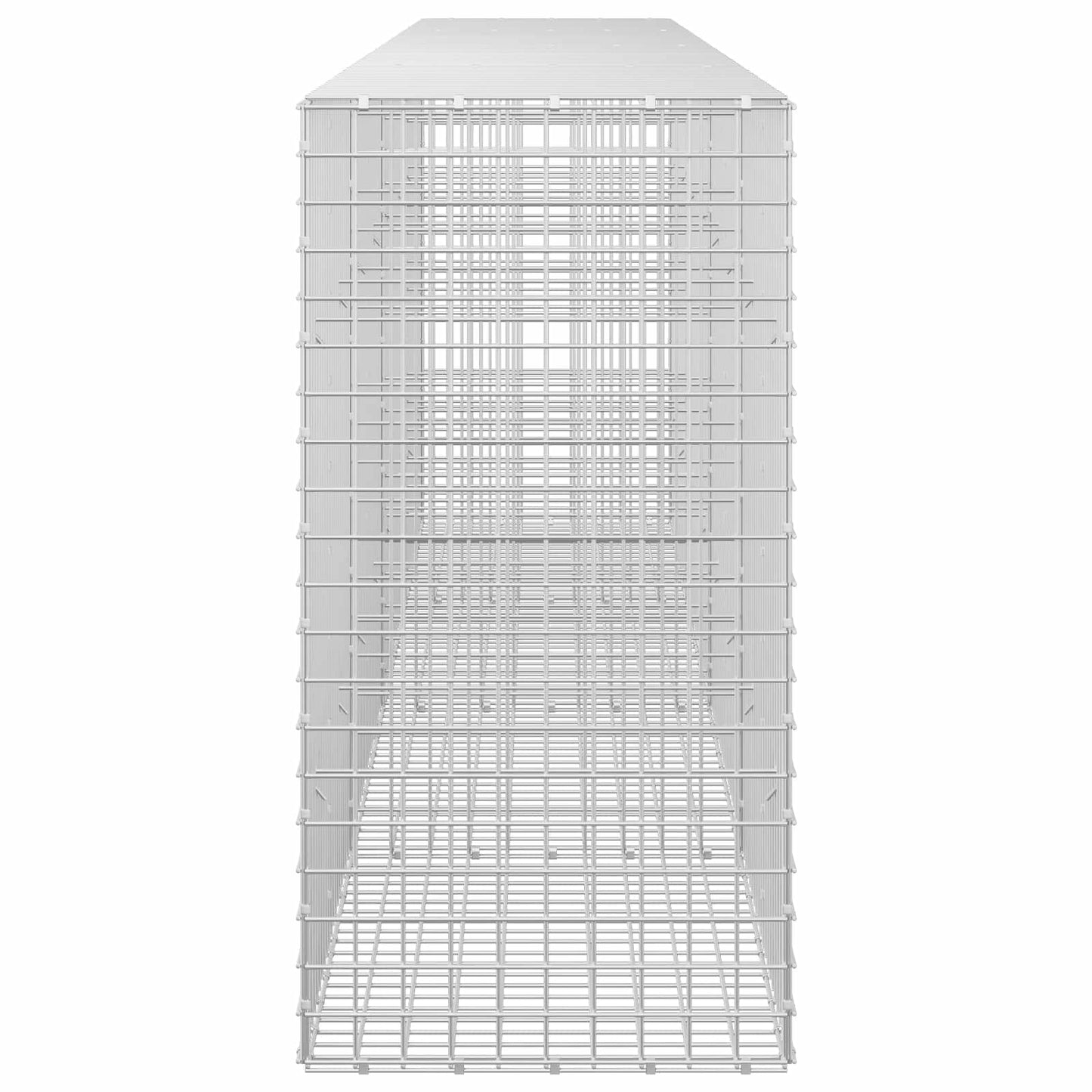 vidaXL Γκαμπιόν με Σύρμα 3,5 mm και Πλέγμα 5x5 cm 400x50x100 εκ
