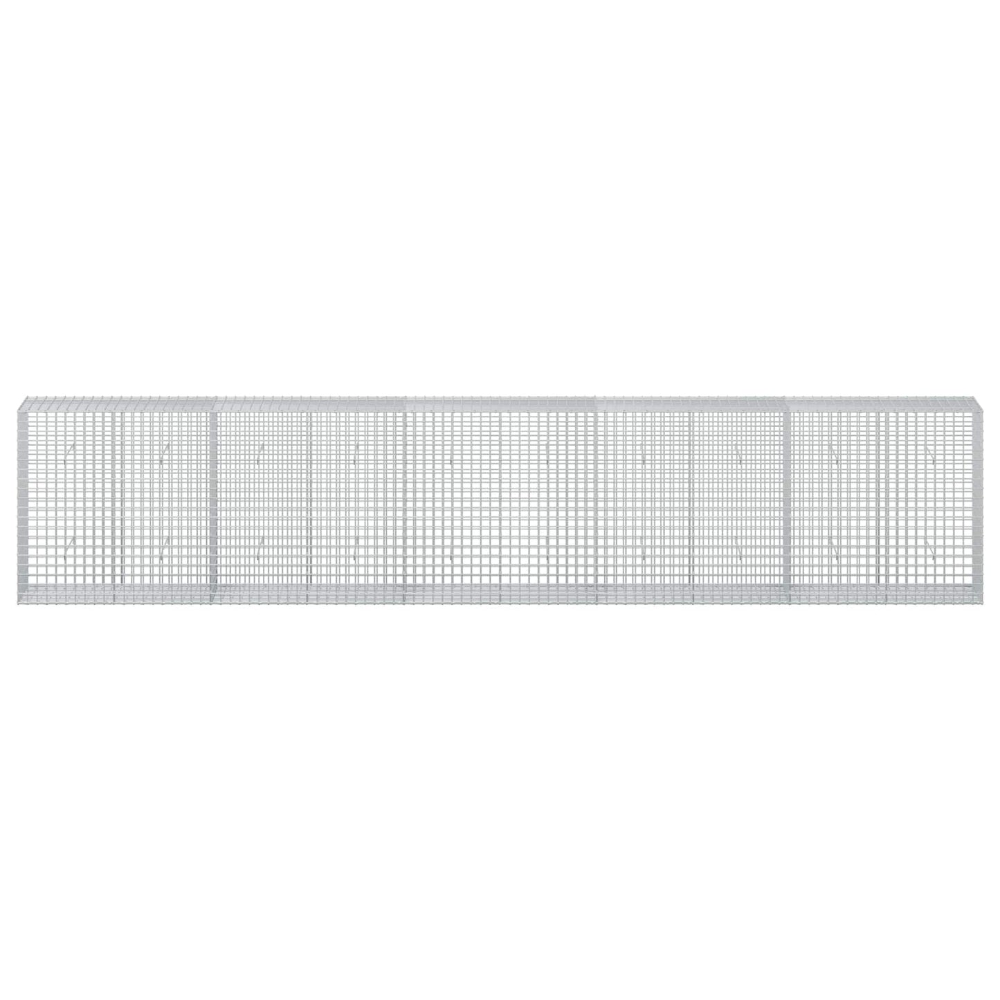 vidaXL Γκαμπιόν με Σύρμα 3,5 mm και Πλέγμα 5x5 cm 500x50x100 εκ