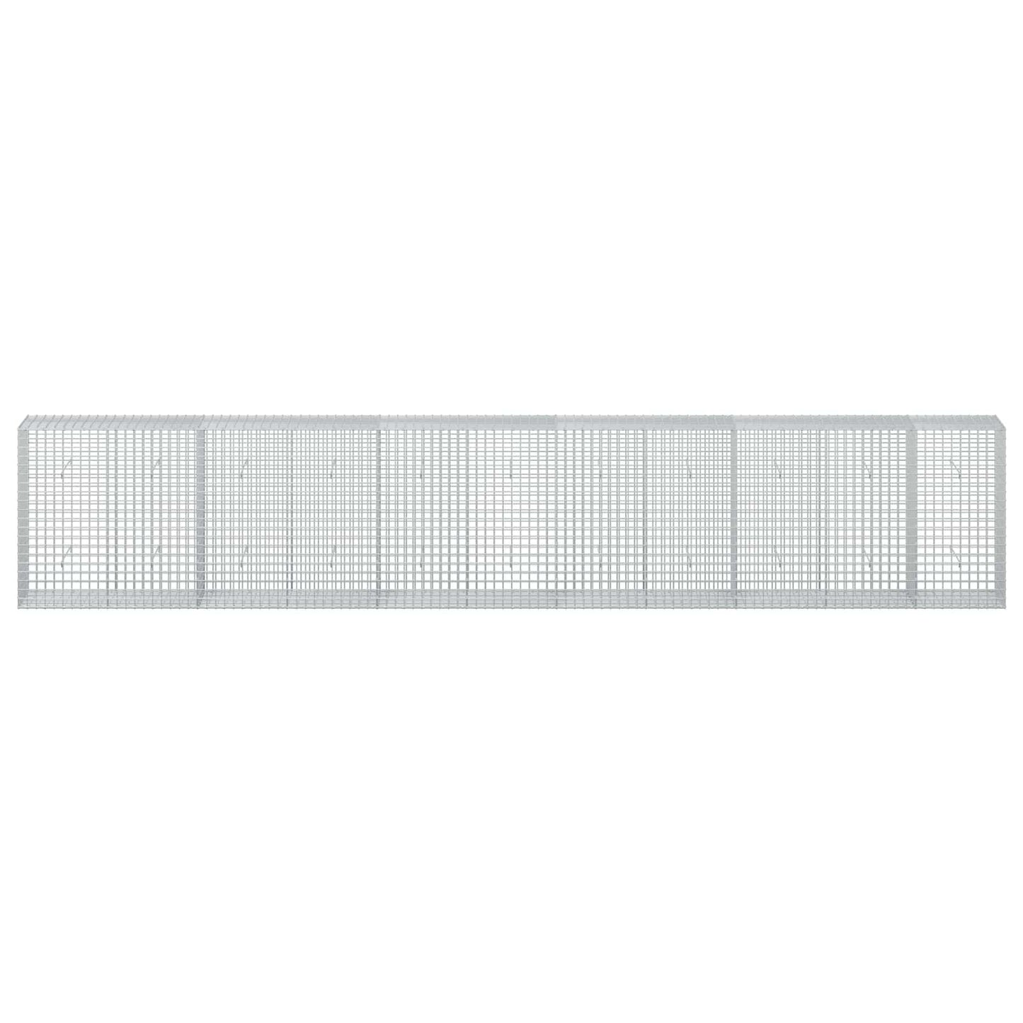 vidaXL Γκαμπιόν με Σύρμα 3,5 mm και Πλέγμα 5x5 cm 550x50x100 εκ