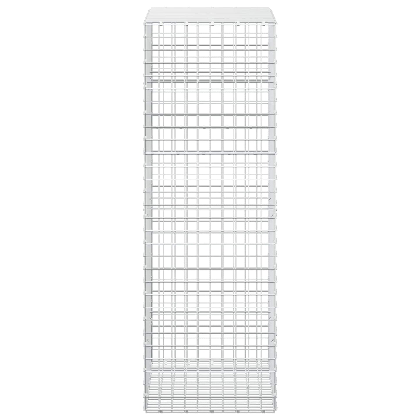 vidaXL Γκαμπιόν με Σύρμα 3,5 mm και Πλέγμα 5x5 cm 100x50x150 εκ