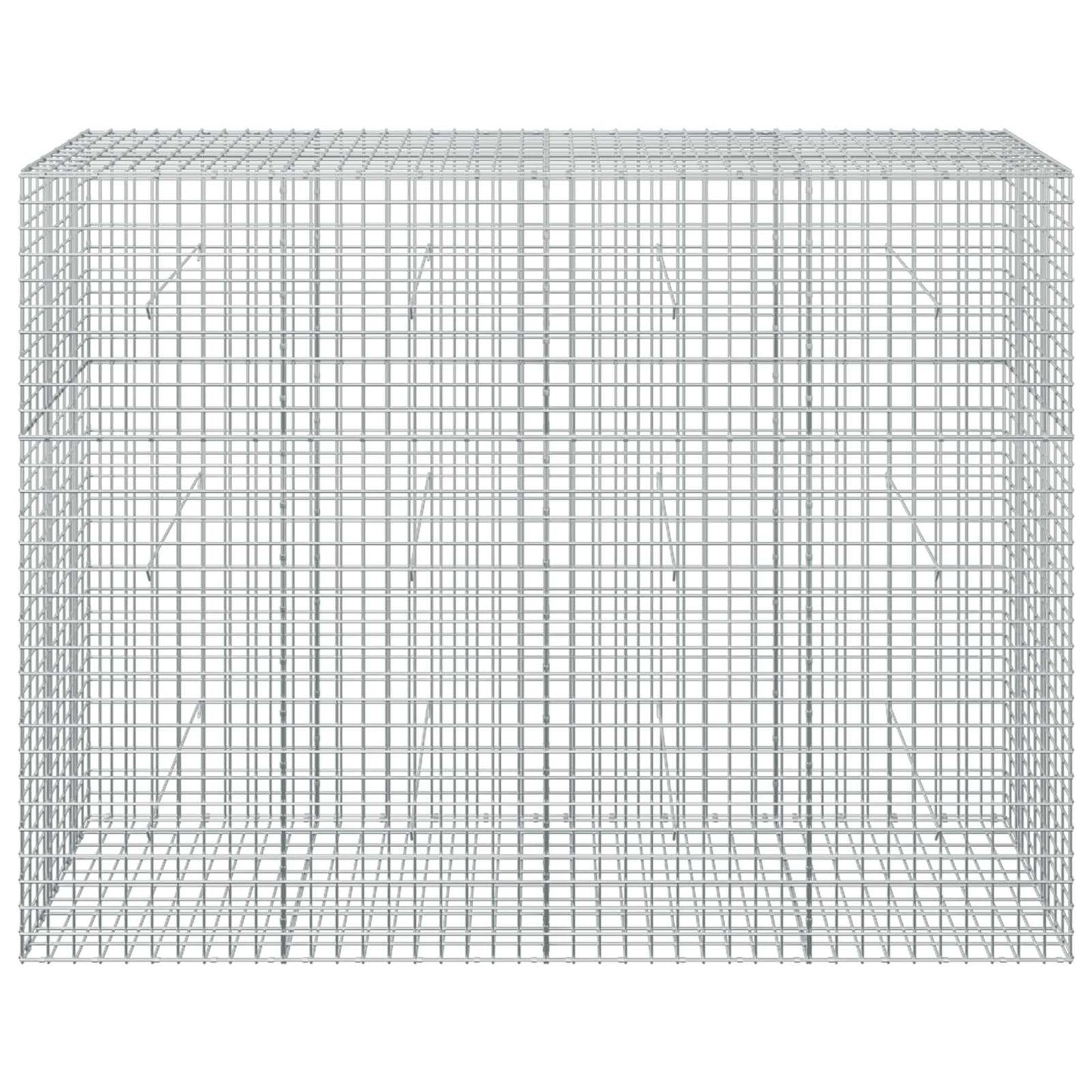 vidaXL Γκαμπιόν με Σύρμα 3,5 mm και Πλέγμα 5x5 cm 200x50x150 εκ