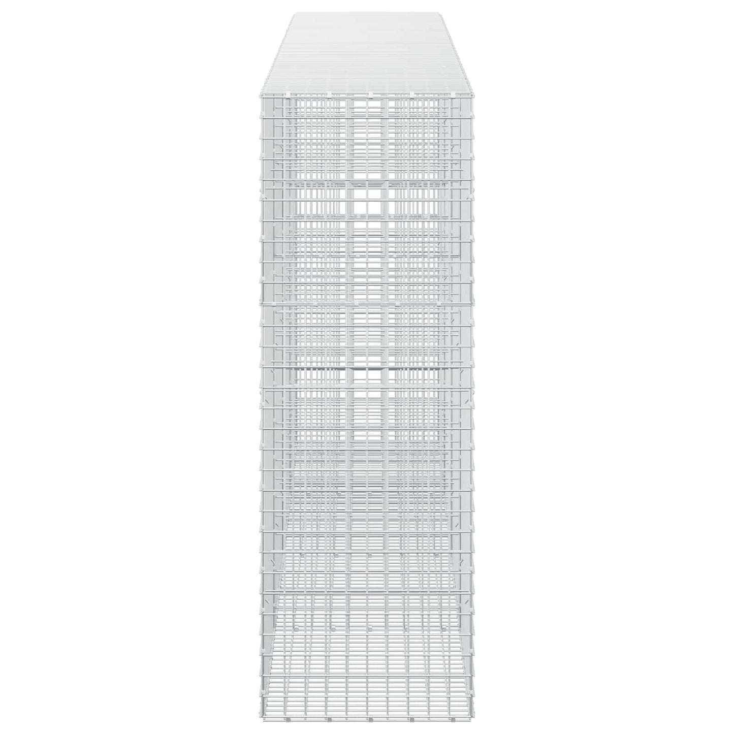 vidaXL Γκαμπιόν με Σύρμα 3,5 mm και Πλέγμα 5x5 cm 400x50x150 εκ