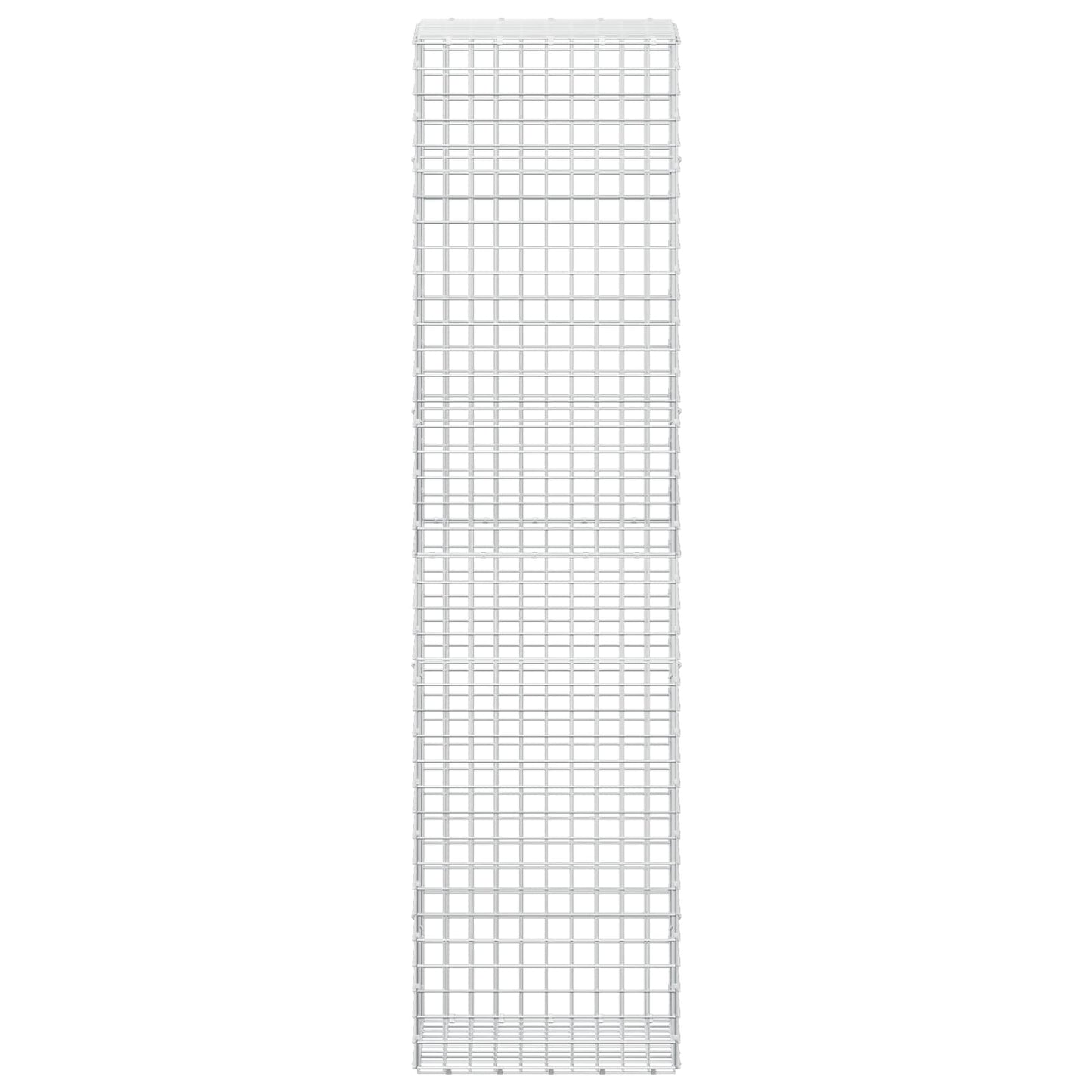 vidaXL Γκαμπιόν με Σύρμα 3,5 mm και Πλέγμα 5x5 cm 50x50x200 εκ