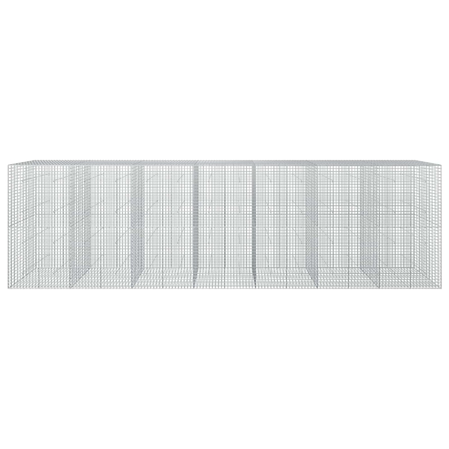 vidaXL Γκαμπιόν με Σύρμα 3,5 mm και Πλέγμα 5x5 cm 700x50x200 εκ
