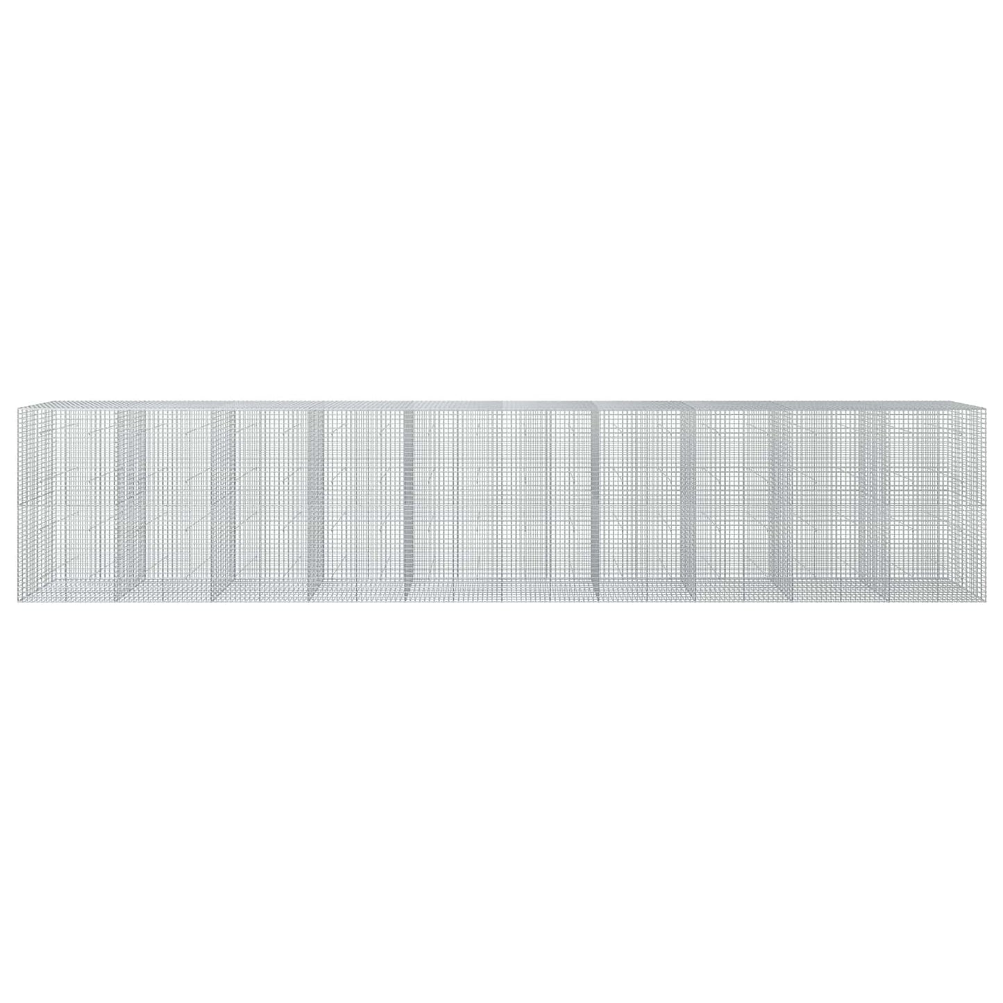 vidaXL Γκαμπιόν με Σύρμα 3,5 mm και Πλέγμα 5x5 cm 1000x50x200 εκ