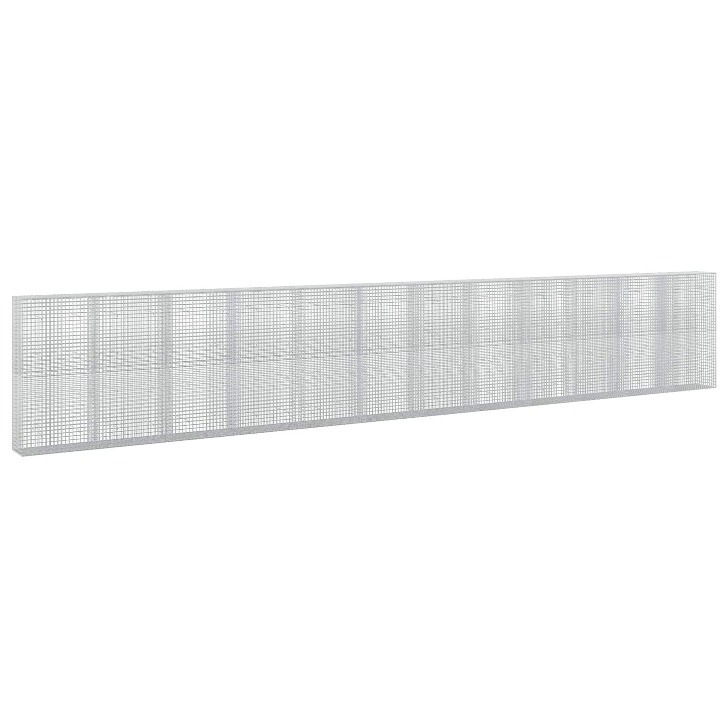 vidaXL Γκαμπιόν με Σύρμα 3,5 mm και Πλέγμα 5x5 cm 1200x50x200 εκ