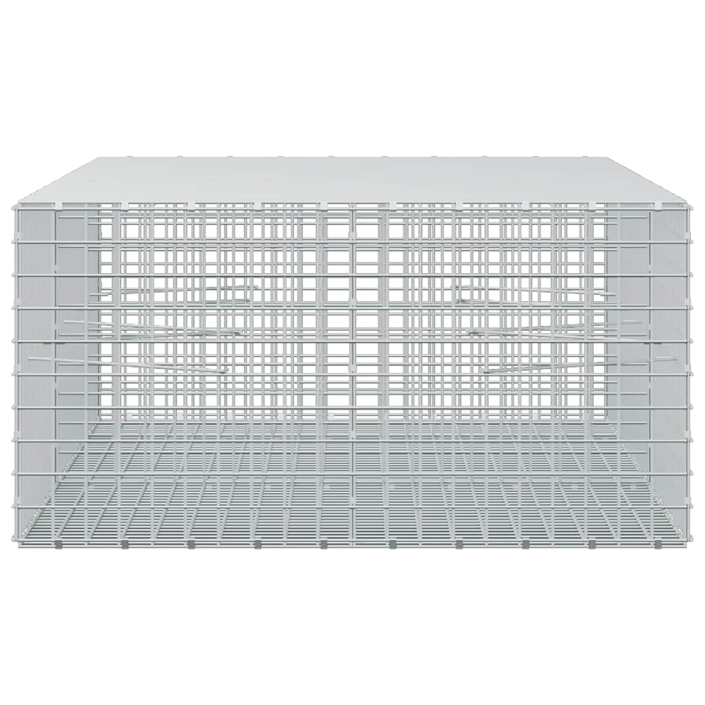vidaXL Γκαμπιόν με Σύρμα 3,5 mm και Πλέγμα 5x5 cm 250x100x50 εκ.