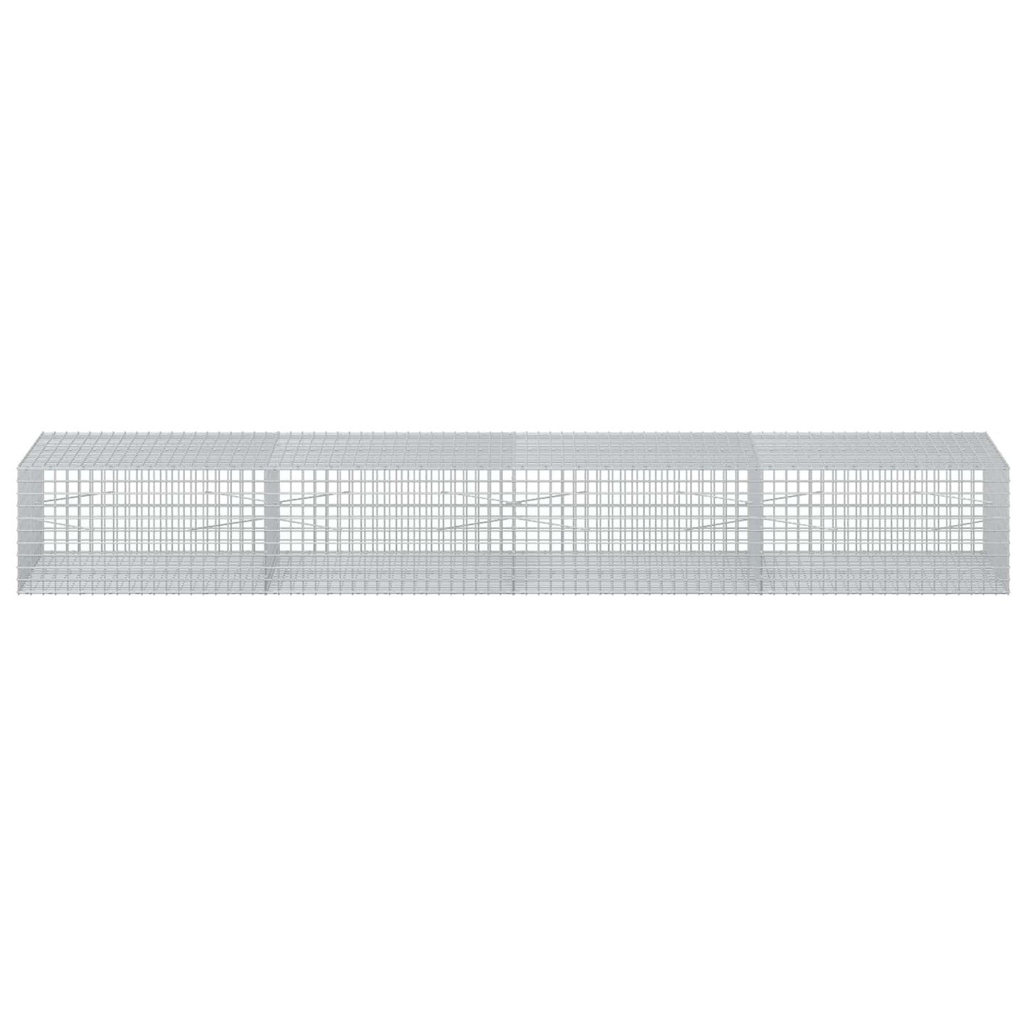 vidaXL Γκαμπιόν με Σύρμα 3,5 mm και Πλέγμα 5x5 cm 400x100x50 εκ.
