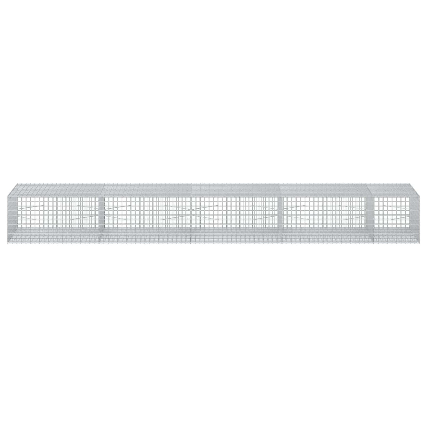 vidaXL Γκαμπιόν με Σύρμα 3,5 mm και Πλέγμα 5x5 cm 450x100x50 εκ