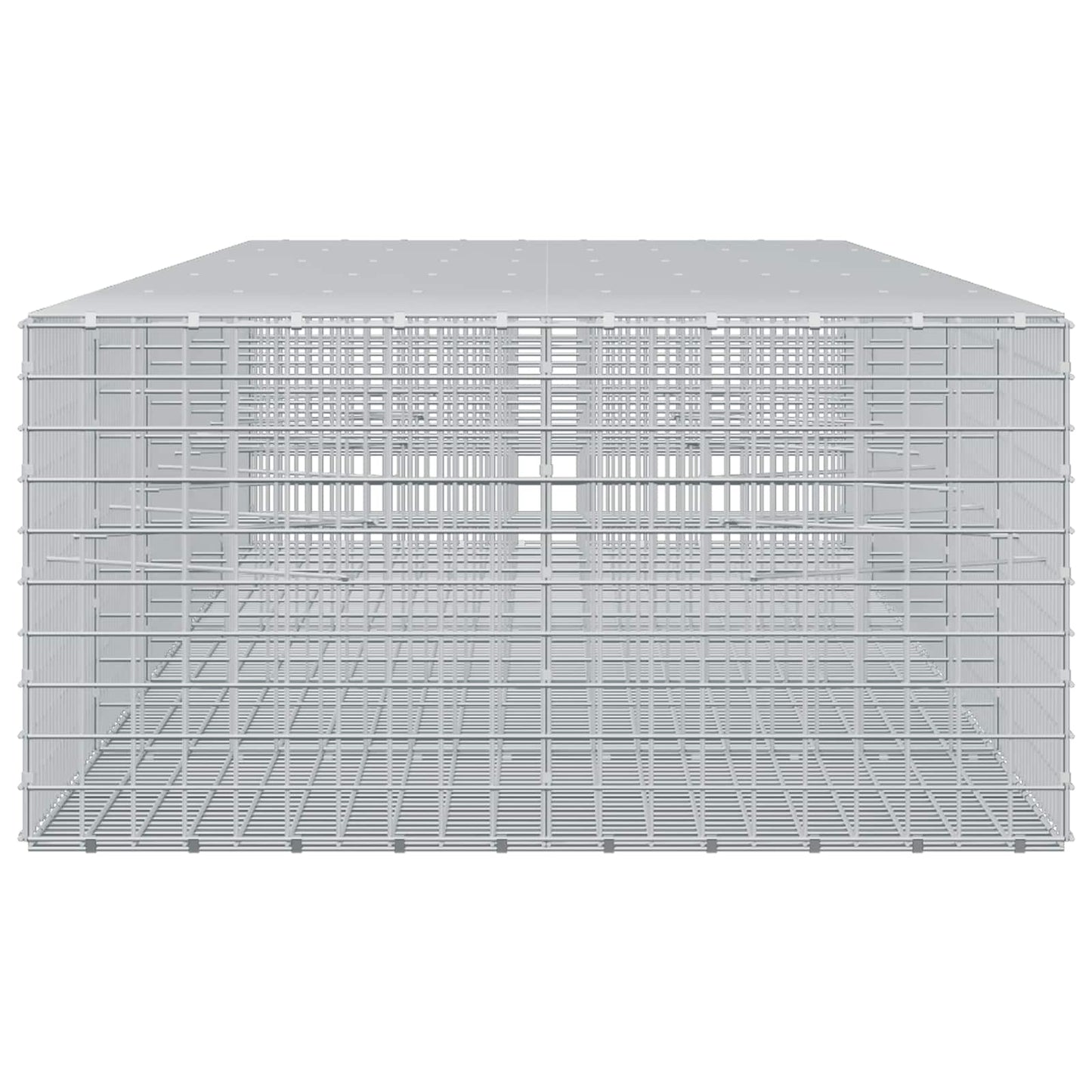 vidaXL Γκαμπιόν με Σύρμα 3,5 mm και Πλέγμα 5x5 cm 500x100x50 εκ