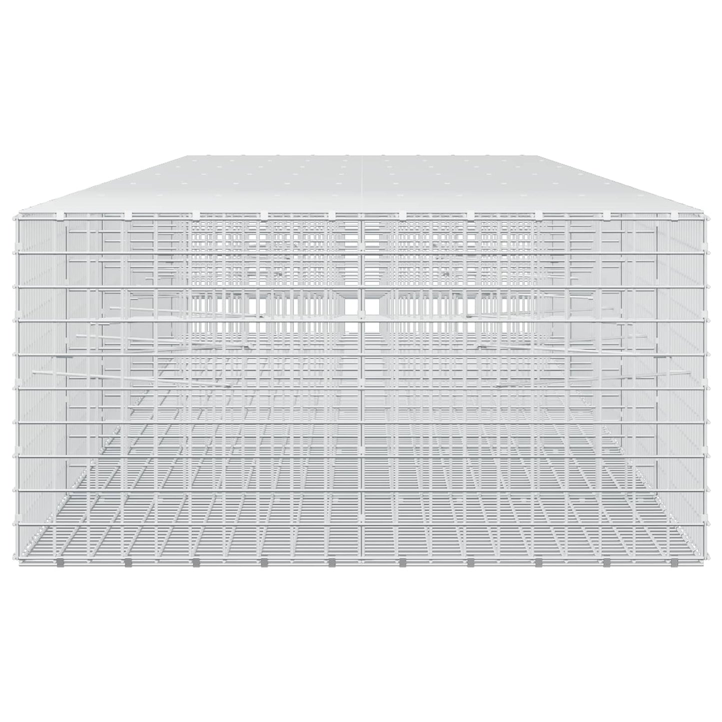 vidaXL Γκαμπιόν με Σύρμα 3,5 mm και Πλέγμα 5x5 cm 600x100x50 εκ.