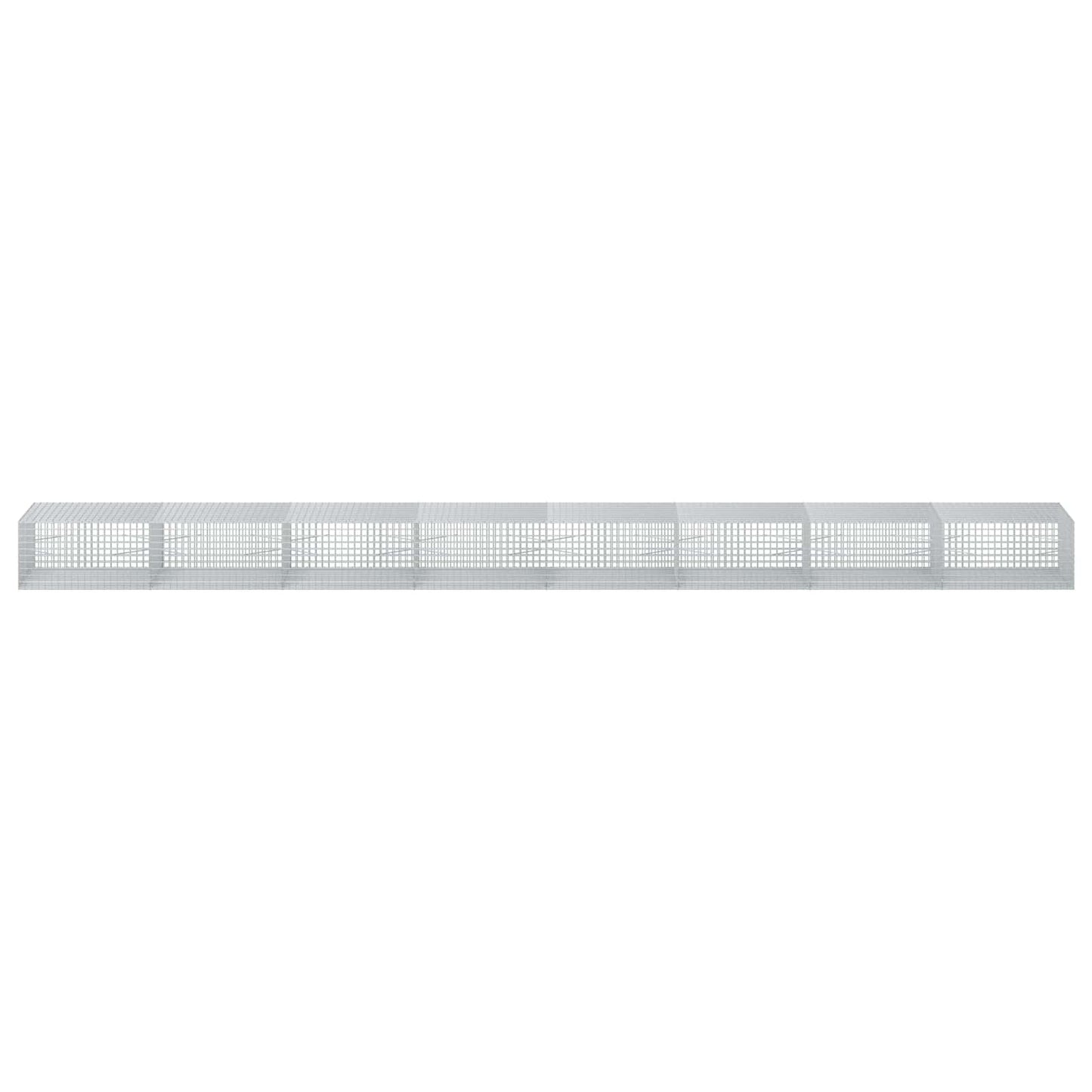 vidaXL Γκαμπιόν με Σύρμα 3,5 mm και Πλέγμα 5x5 cm 800x100x50 εκ.