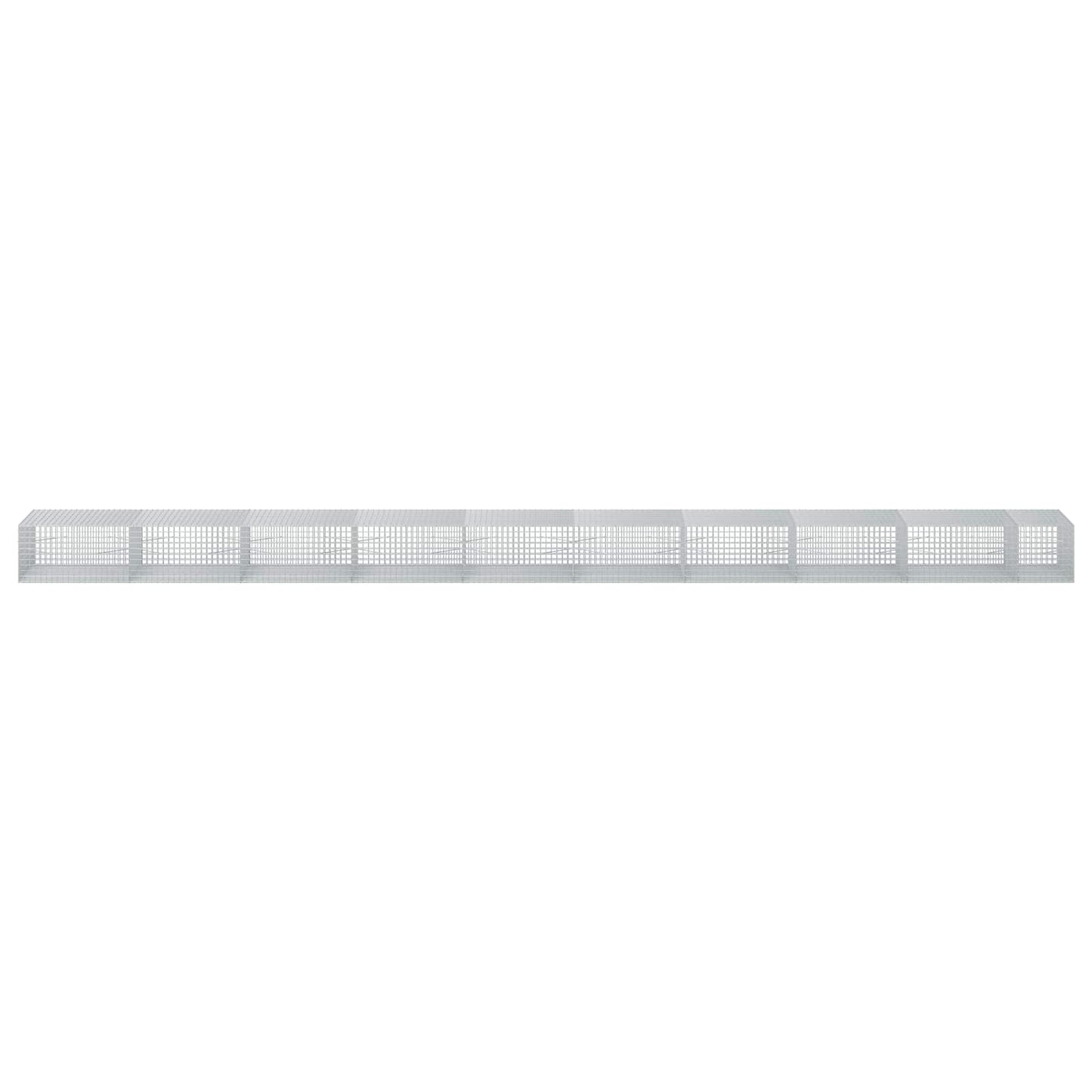 vidaXL Γκαμπιόν με Σύρμα 3,5 mm και Πλέγμα 5x5 cm 950x100x50 εκ