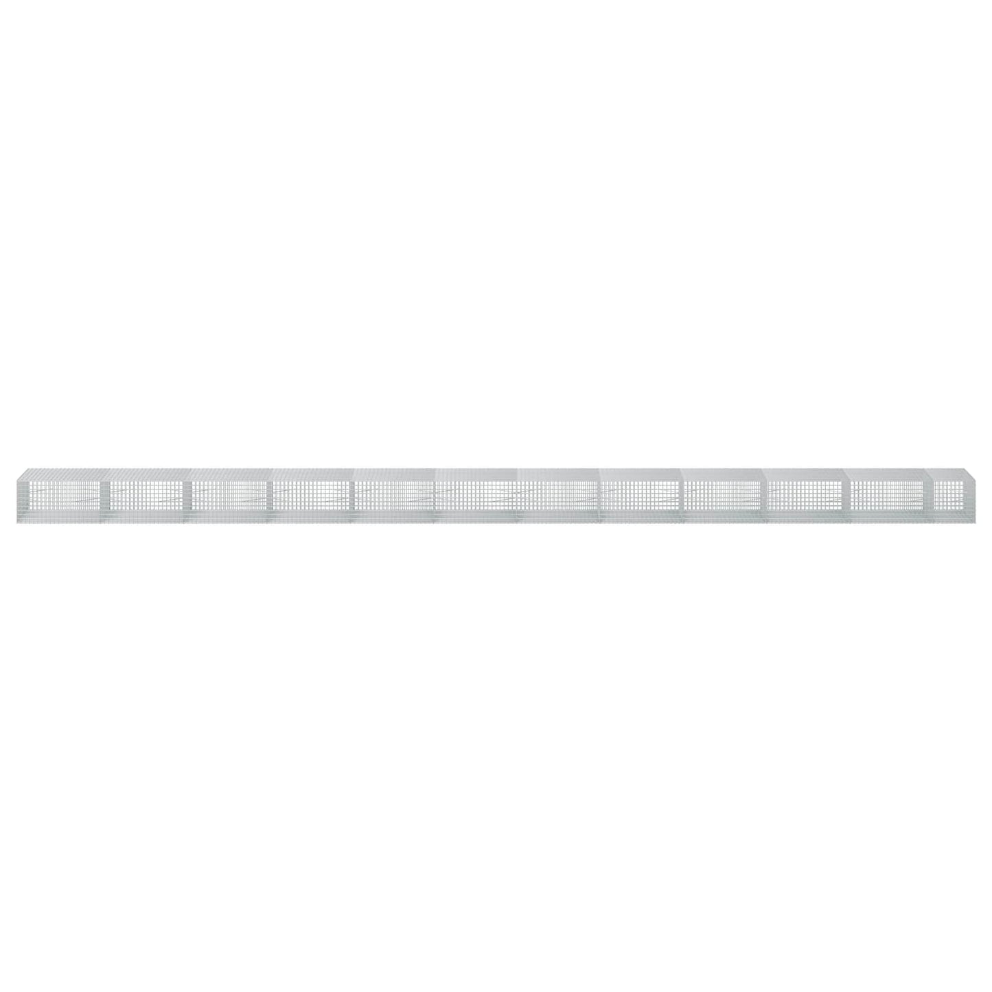 vidaXL Γκαμπιόν με Σύρμα 3,5 mm και Πλέγμα 5x5 cm 1150x100x50 εκ.