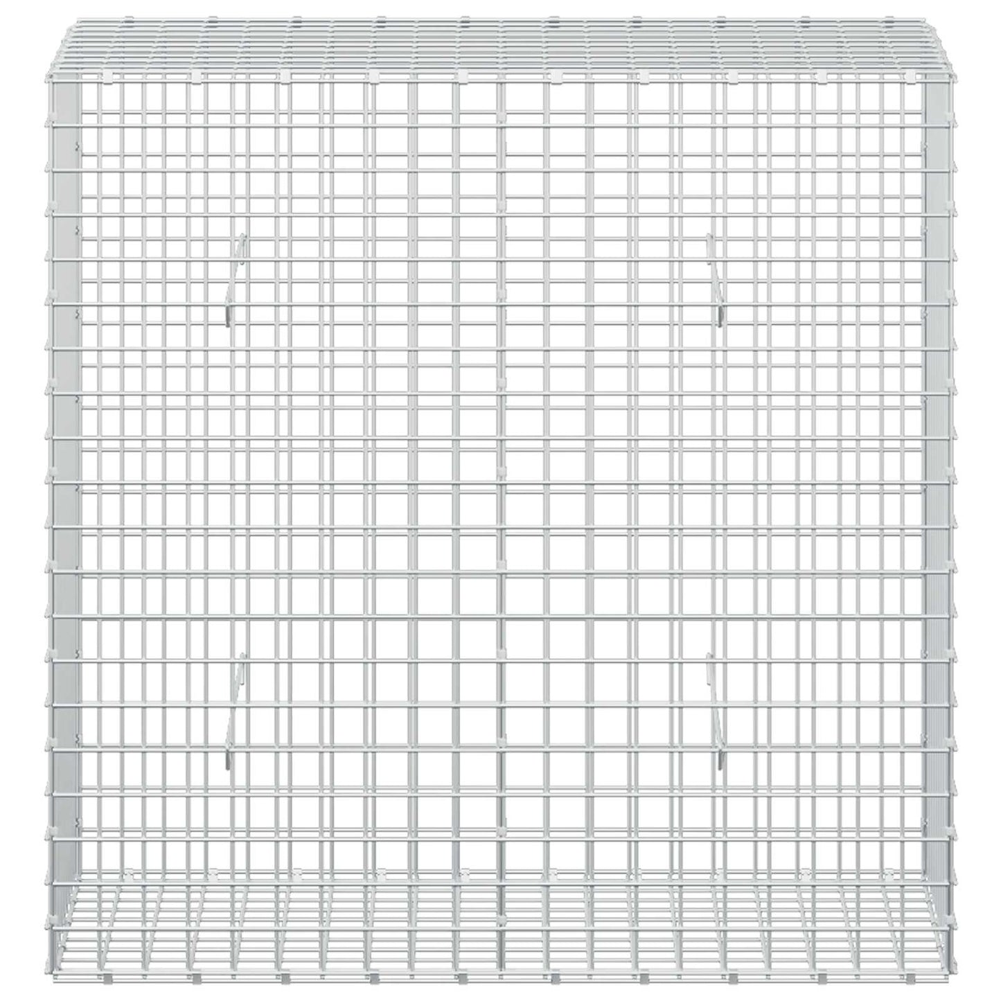 vidaXL Γκαμπιόν με Σύρμα 3,5 mm και Πλέγμα 5x5 cm 50x100x100 εκ