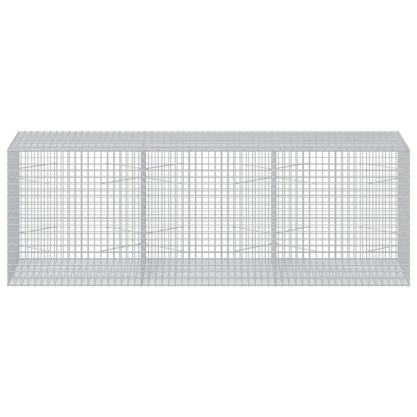 vidaXL Γκαμπιόν με Σύρμα 3,5 mm και Πλέγμα 5x5 cm 300x100x100 εκ.