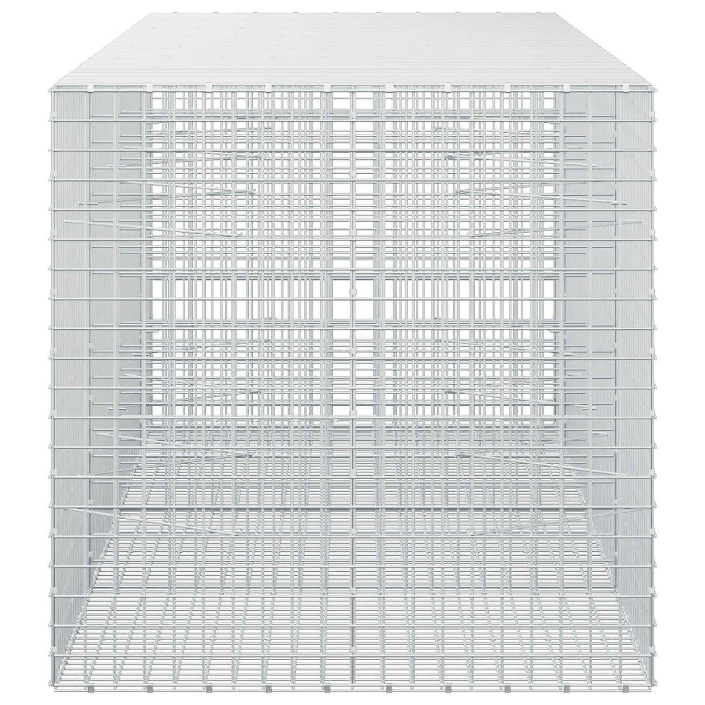 vidaXL Γκαμπιόν με Σύρμα 3,5 mm και Πλέγμα 5x5 cm 350x100x100 εκ.