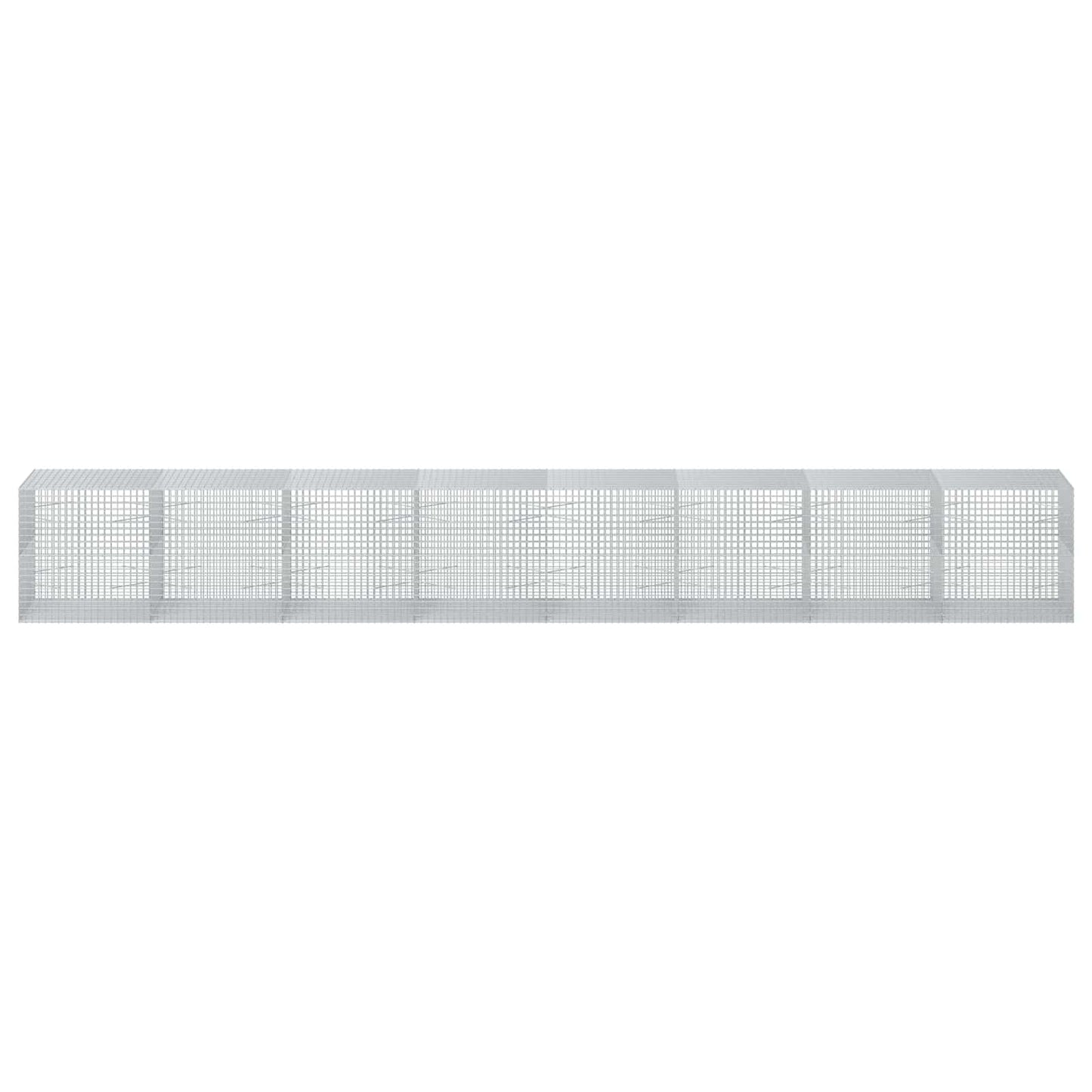 vidaXL Γκαμπιόν με Σύρμα 3,5 mm και Πλέγμα 5x5 cm 800x100x100 εκ.