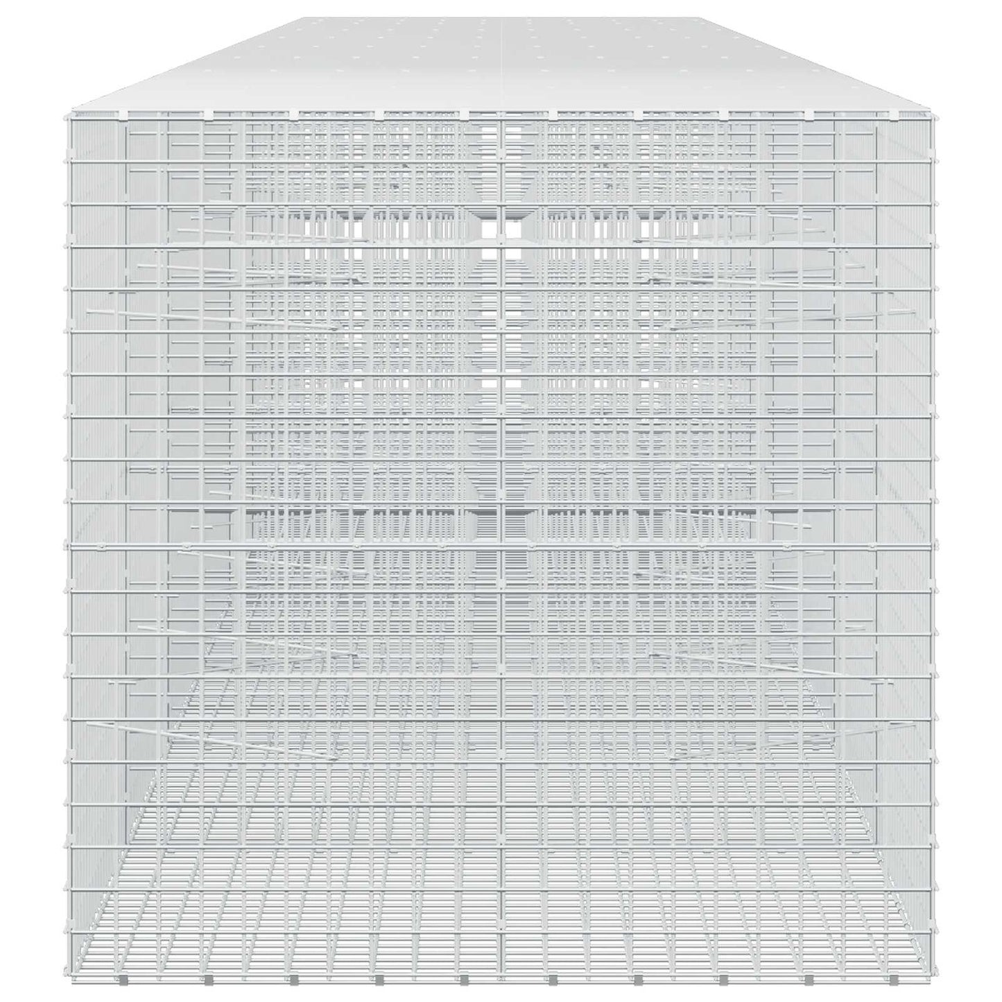 vidaXL Γκαμπιόν με Σύρμα 3,5 mm και Πλέγμα 5x5 cm 800x100x100 εκ.