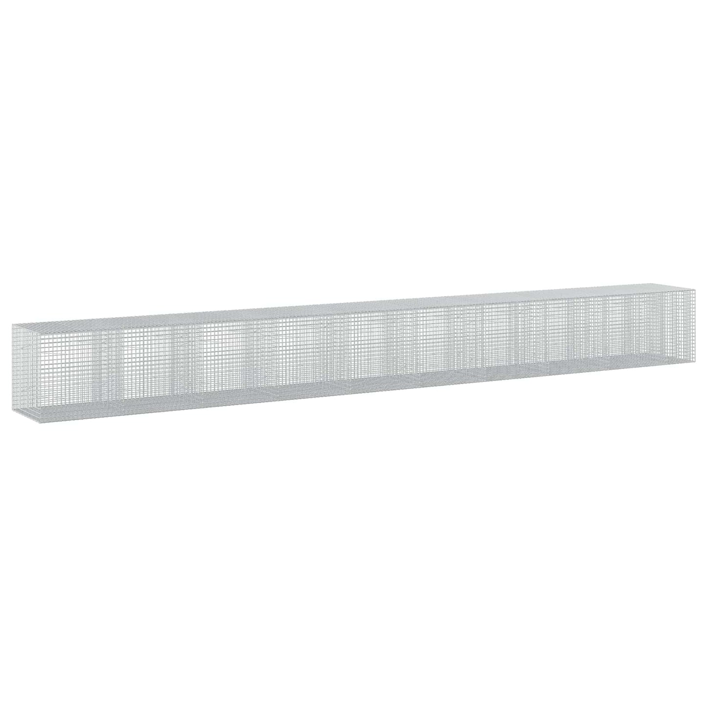 vidaXL Γκαμπιόν με Σύρμα 3,5 mm και Πλέγμα 5x5 cm 950x100x100 εκ