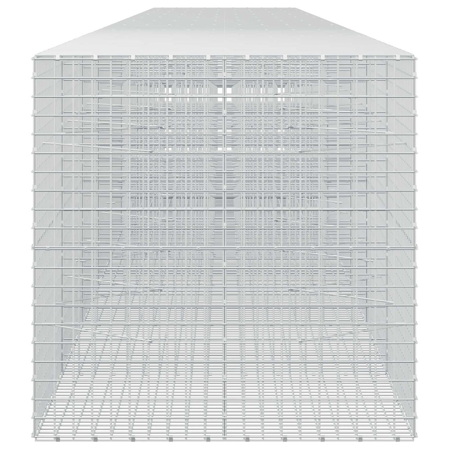 vidaXL Γκαμπιόν με Σύρμα 3,5 mm και Πλέγμα 5x5 cm 1000x100x100 εκ.
