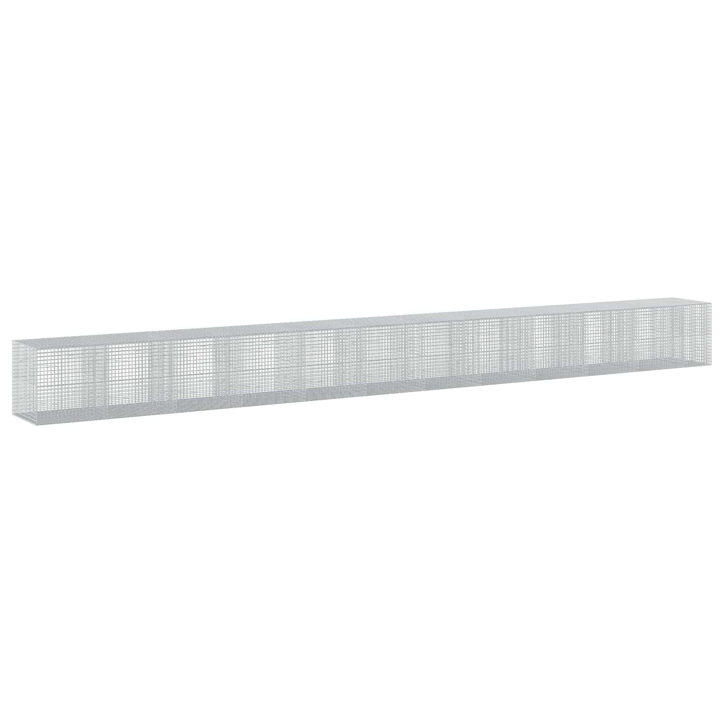 vidaXL Γκαμπιόν με Σύρμα 3,5 mm και Πλέγμα 5x5 cm 1150x100x100 εκ.