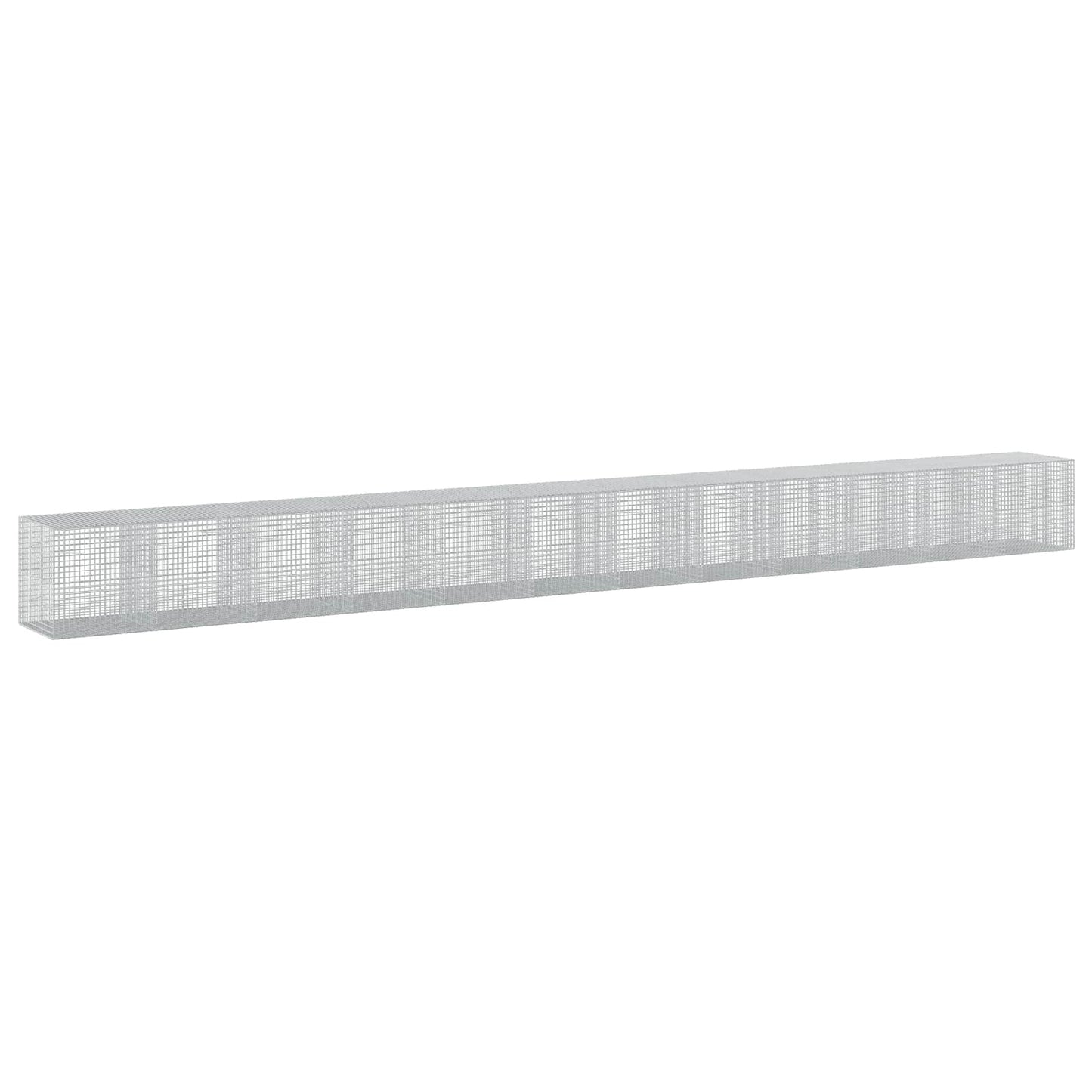 vidaXL Γκαμπιόν με Σύρμα 3,5 mm και Πλέγμα 5x5 cm 1200x100x100 εκ