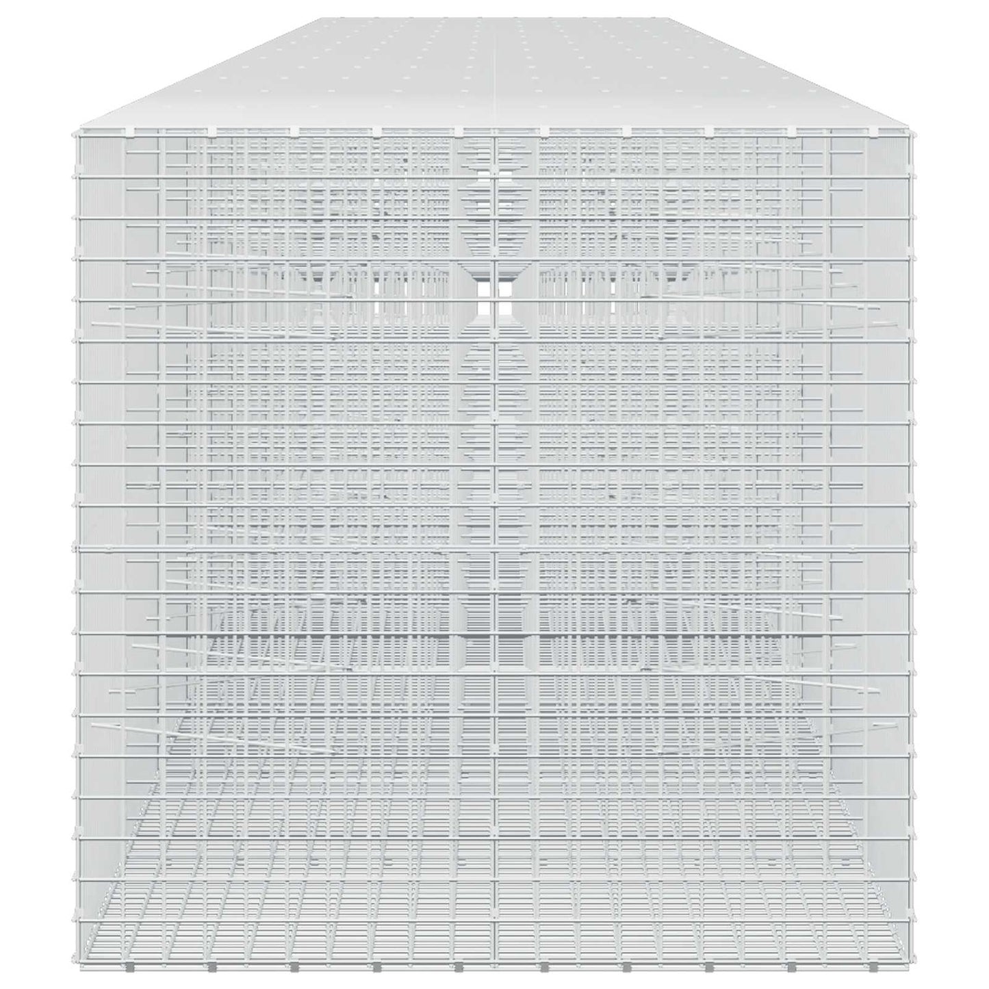 vidaXL Γκαμπιόν με Σύρμα 3,5 mm και Πλέγμα 5x5 cm 1200x100x100 εκ