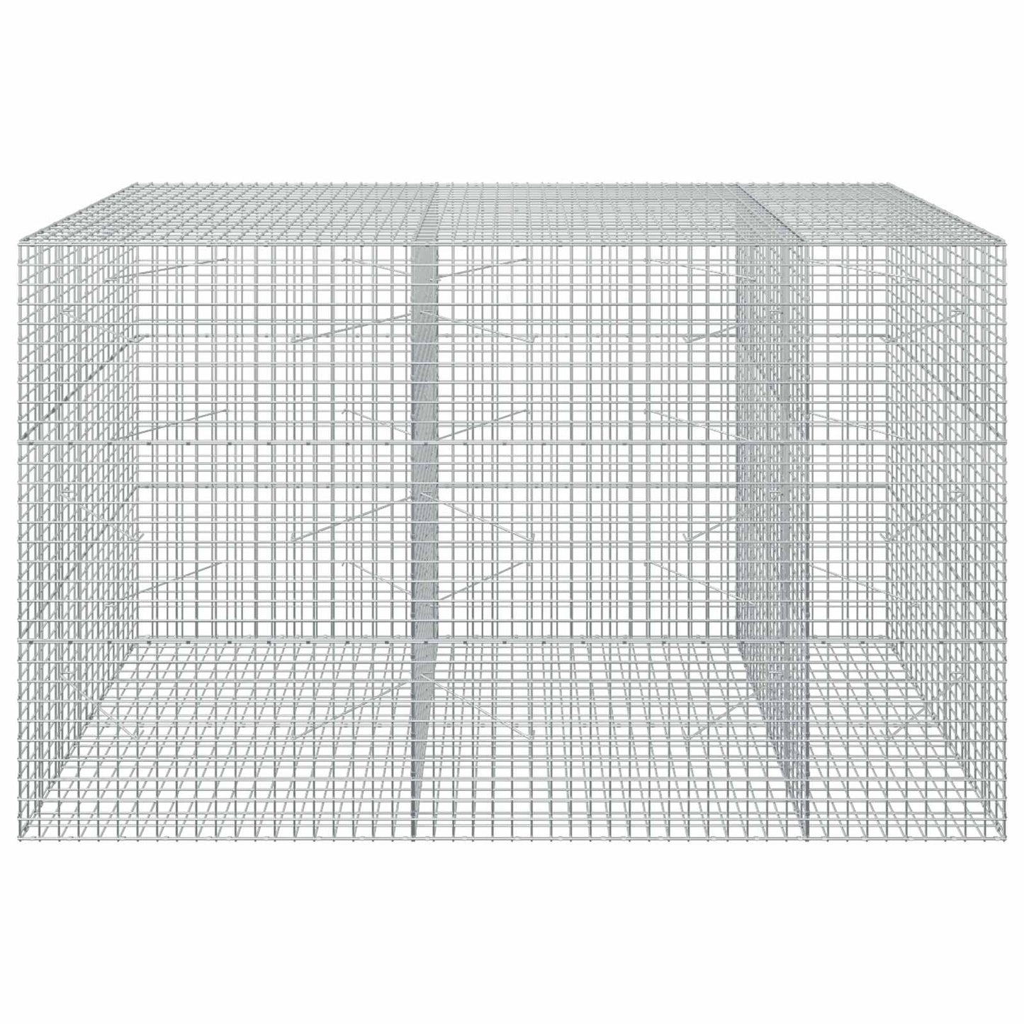 vidaXL Γκαμπιόν με Σύρμα 3,5 mm και Πλέγμα 5x5 cm 250x100x150 εκ.