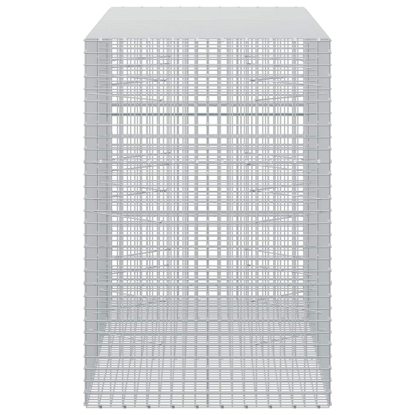 vidaXL Γκαμπιόν με Σύρμα 3,5 mm και Πλέγμα 5x5 cm 250x100x150 εκ.