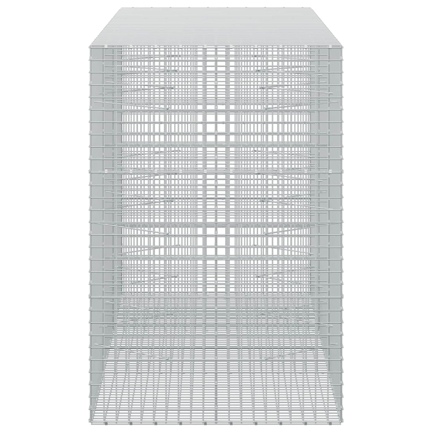 vidaXL Γκαμπιόν με Σύρμα 3,5 mm και Πλέγμα 5x5 cm 300x100x150 εκ