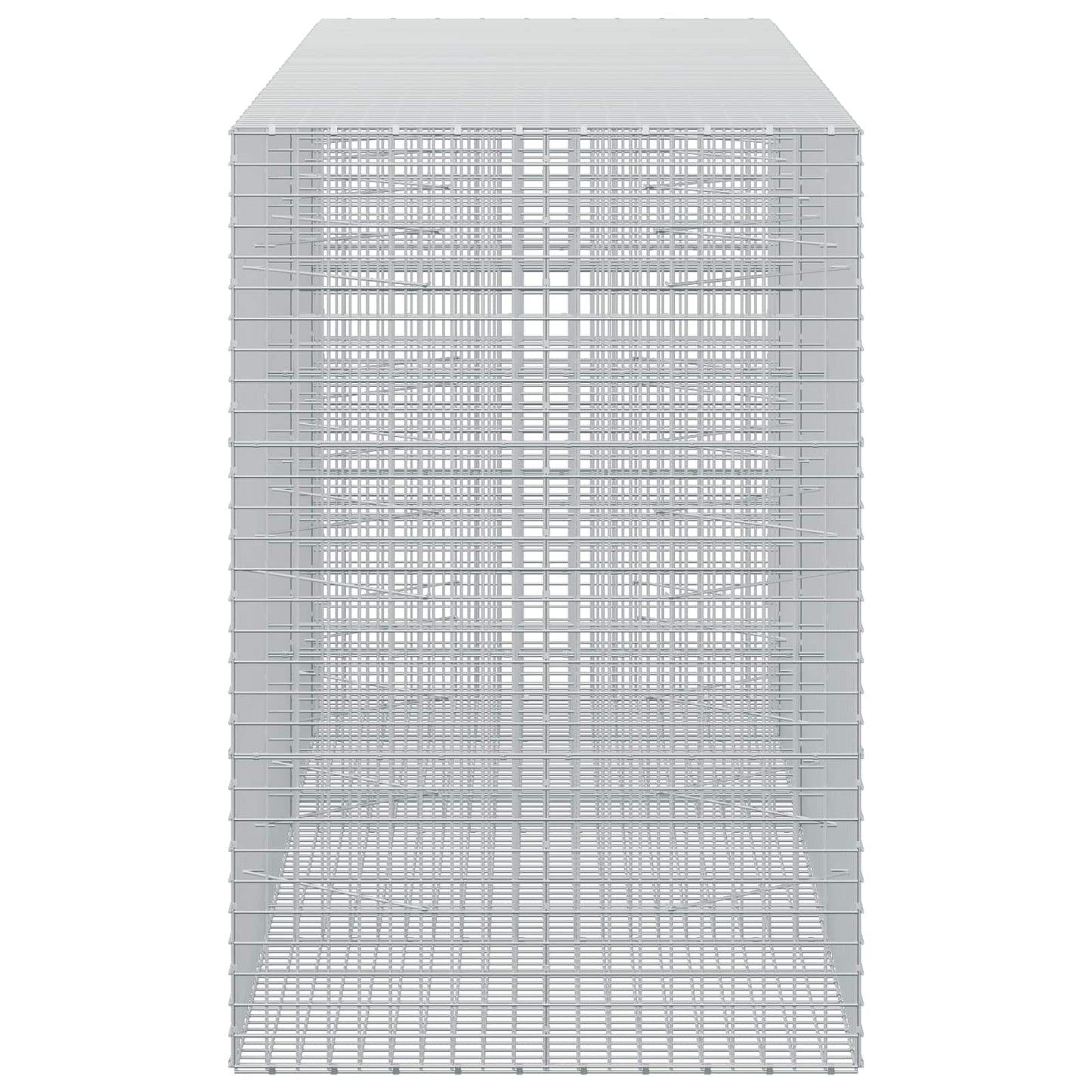 vidaXL Γκαμπιόν με Σύρμα 3,5 mm και Πλέγμα 5x5 cm 400x100x150 εκ.