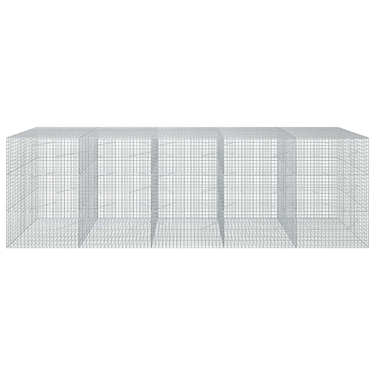 vidaXL Γκαμπιόν με Σύρμα 3,5 mm και Πλέγμα 5x5 cm 500x100x150 εκ.