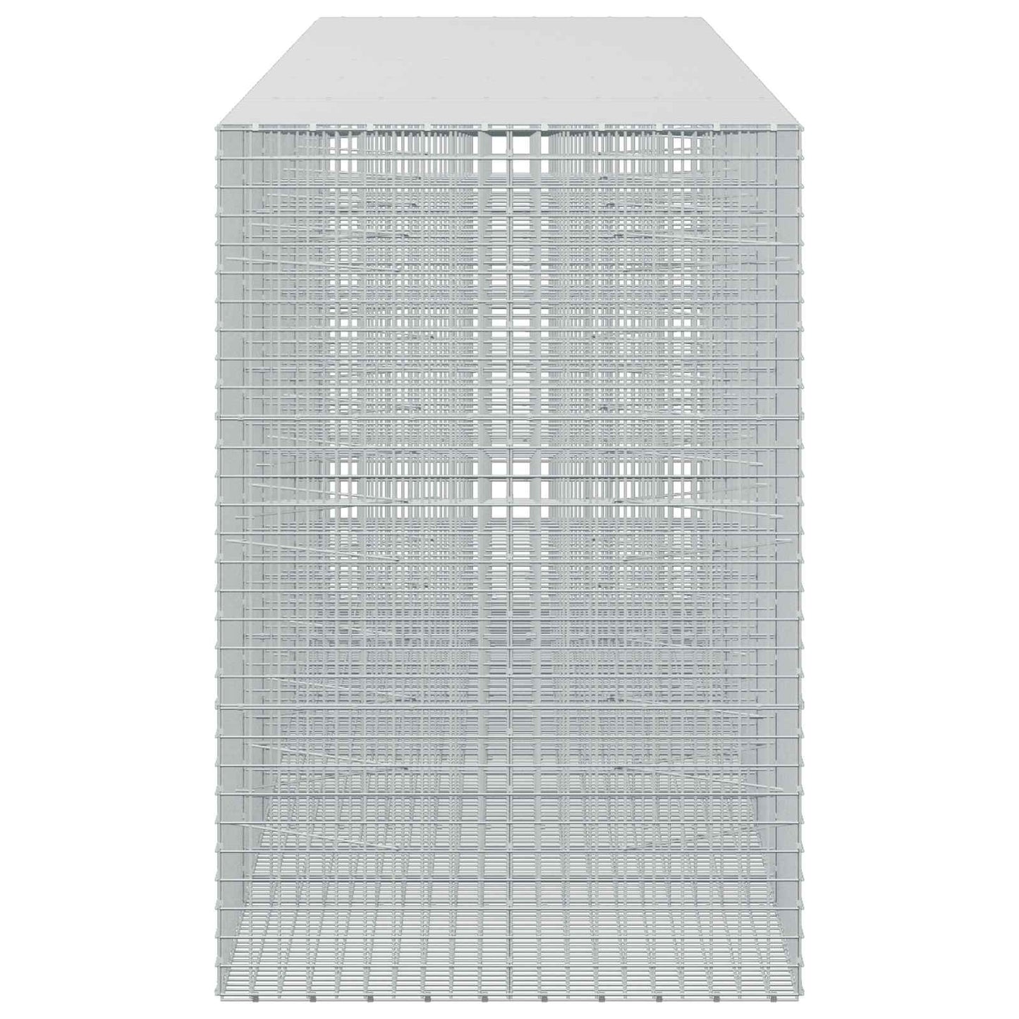vidaXL Γκαμπιόν με Σύρμα 3,5 mm και Πλέγμα 5x5 cm 600x100x150 εκ
