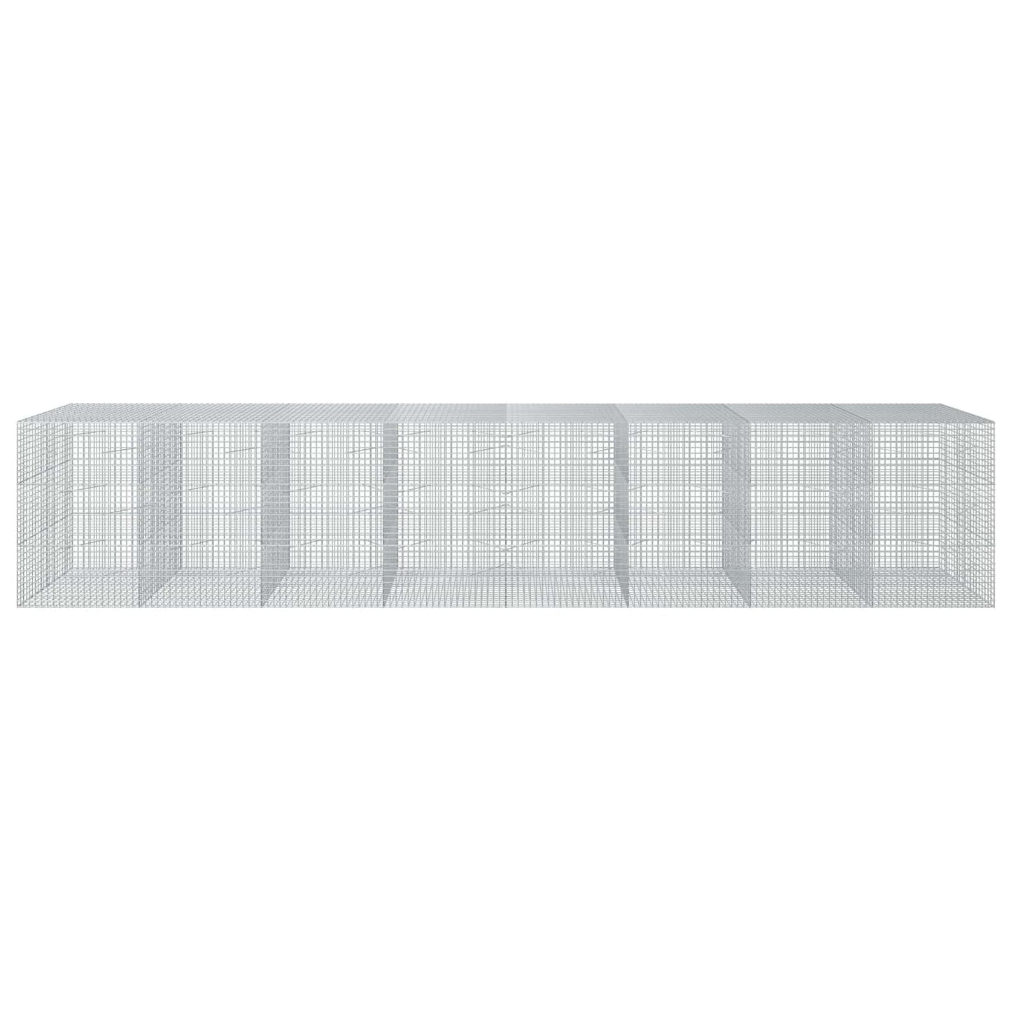vidaXL Γκαμπιόν με Σύρμα 3,5 mm και Πλέγμα 5x5 cm 800x100x150 εκ.