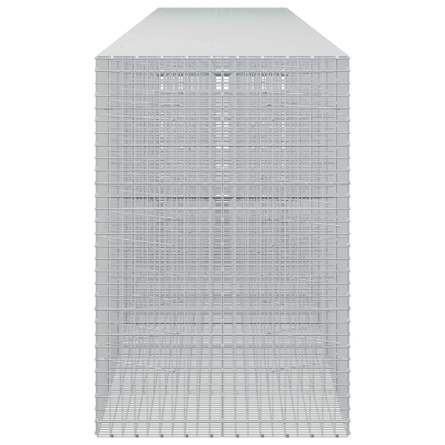 vidaXL Γκαμπιόν με Σύρμα 3,5 mm και Πλέγμα 5x5 cm 950x100x150 εκ.