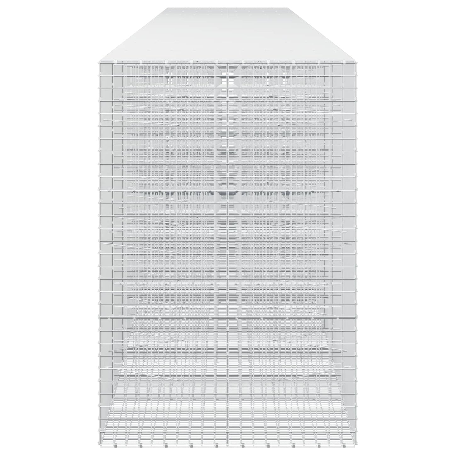 vidaXL Γκαμπιόν με Σύρμα 3,5 mm και Πλέγμα 5x5 cm 1050x100x150 εκ