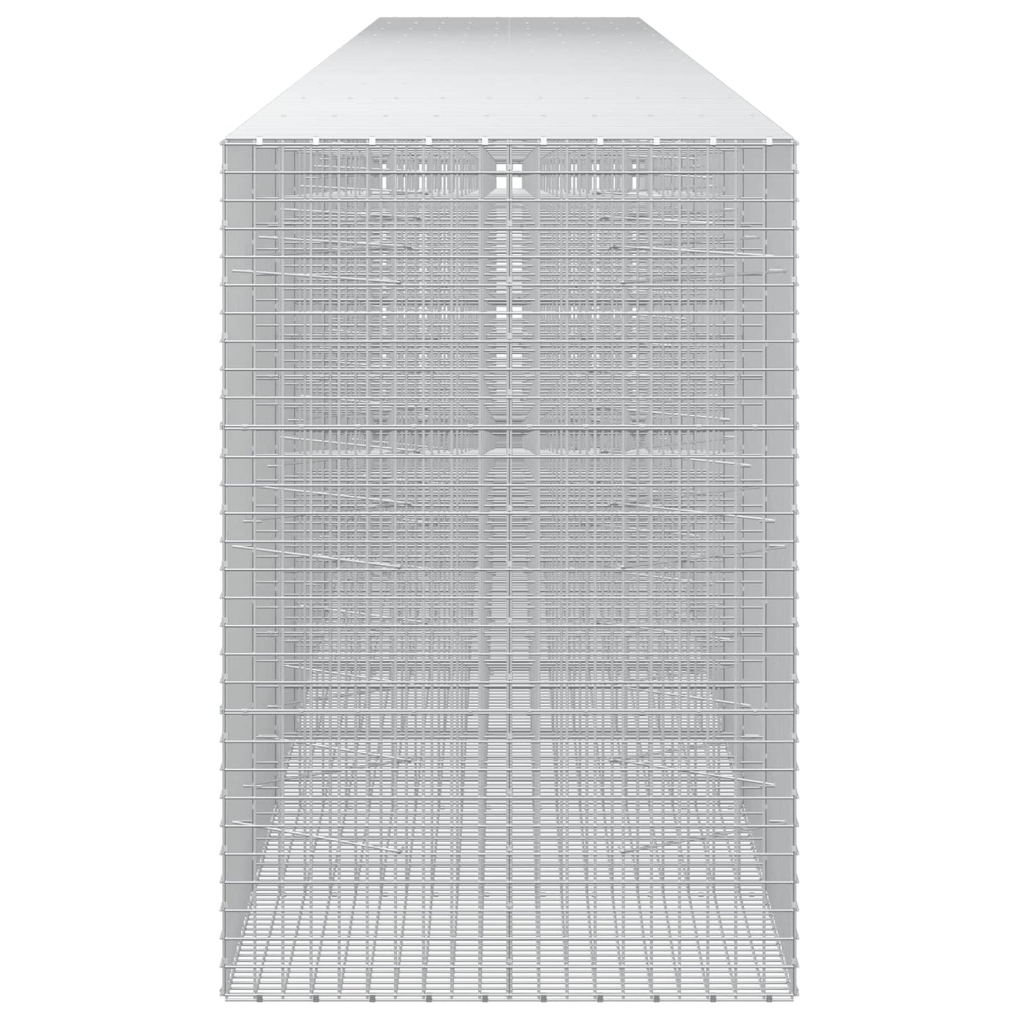 vidaXL Γκαμπιόν με Σύρμα 3,5 mm και Πλέγμα 5x5 cm 1100x100x150 εκ.