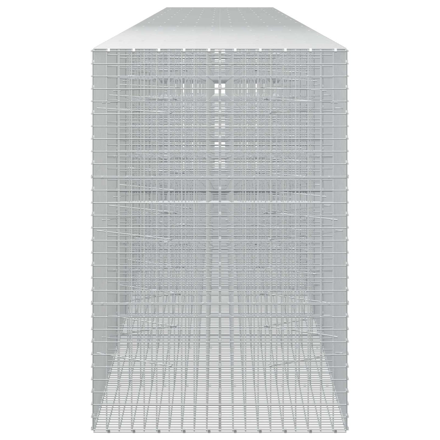 vidaXL Γκαμπιόν με Σύρμα 3,5 mm και Πλέγμα 5x5 cm 1200x100x150 εκ.