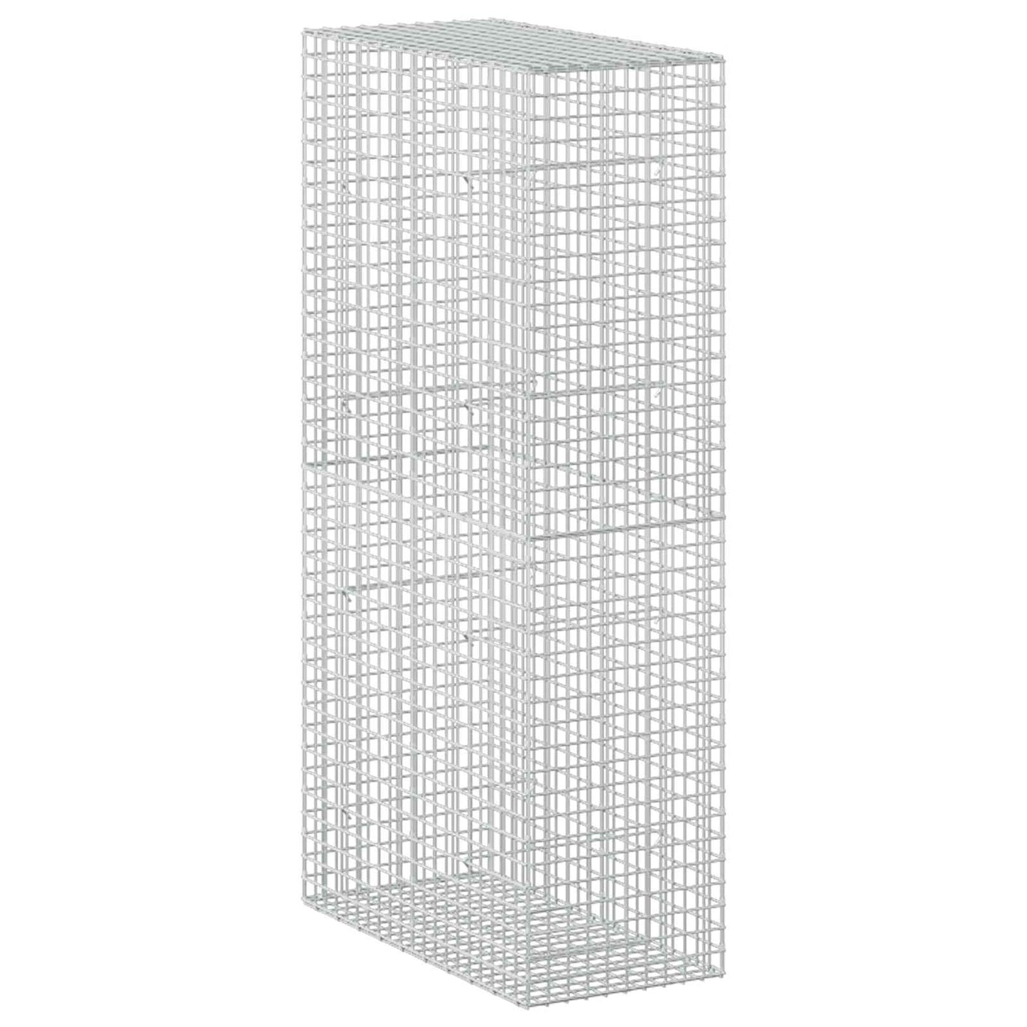 vidaXL Γκαμπιόν με Σύρμα 3,5 mm και Πλέγμα 5x5 cm 50x100x200 εκ