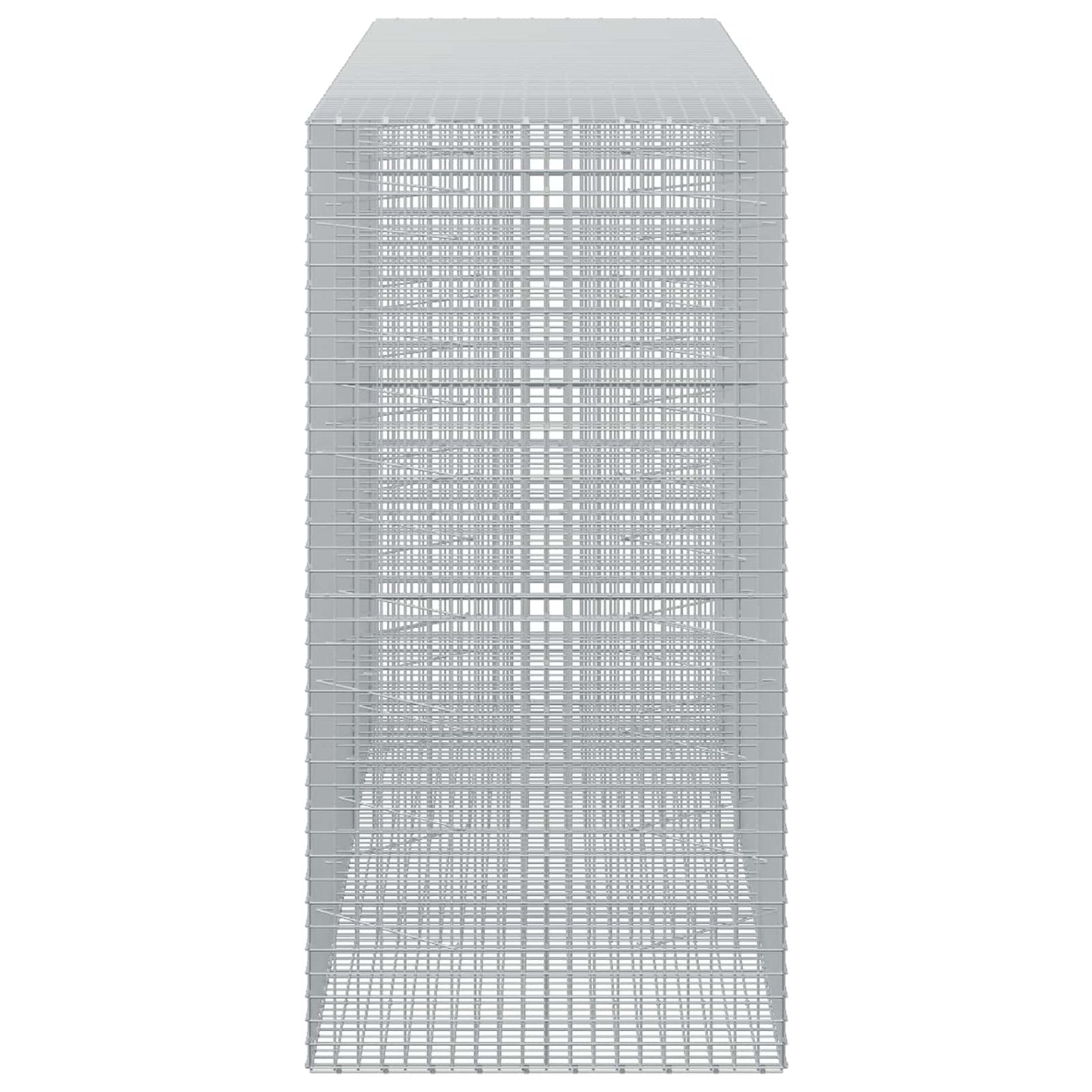 vidaXL Γκαμπιόν με Σύρμα 3,5 mm και Πλέγμα 5x5 cm 350x100x200 εκ.