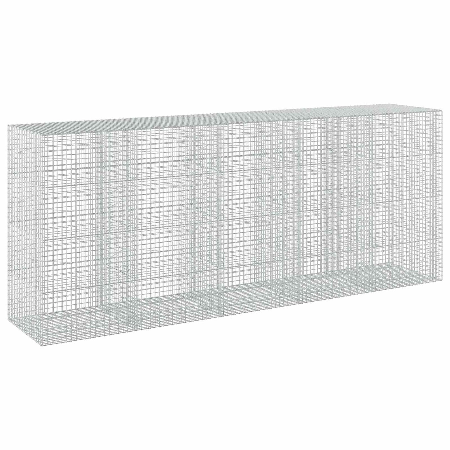 vidaXL Γκαμπιόν με Σύρμα 3,5 mm και Πλέγμα 5x5 cm 500x100x200 εκ