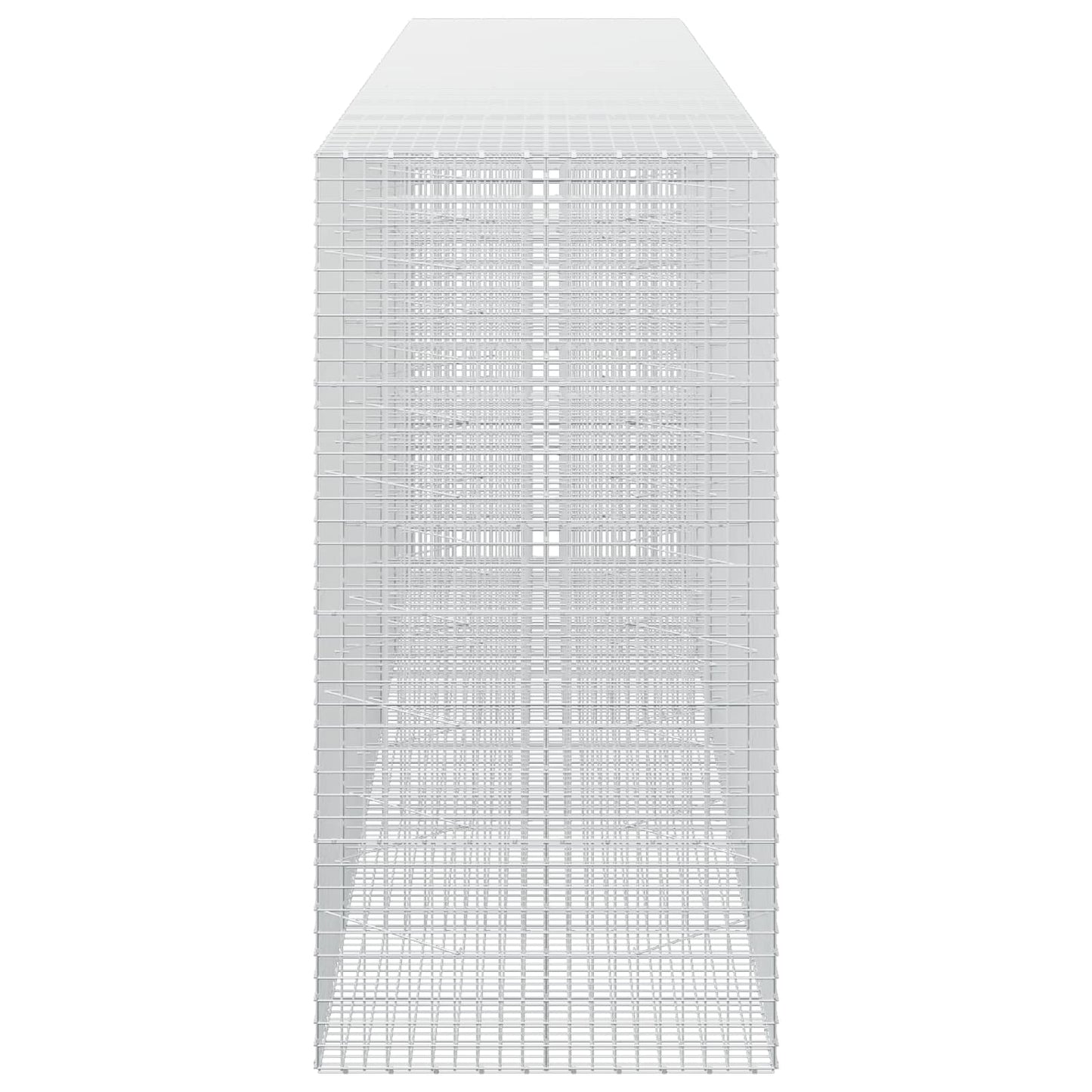 vidaXL Γκαμπιόν με Σύρμα 3,5 mm και Πλέγμα 5x5 cm 550x100x200 εκ.
