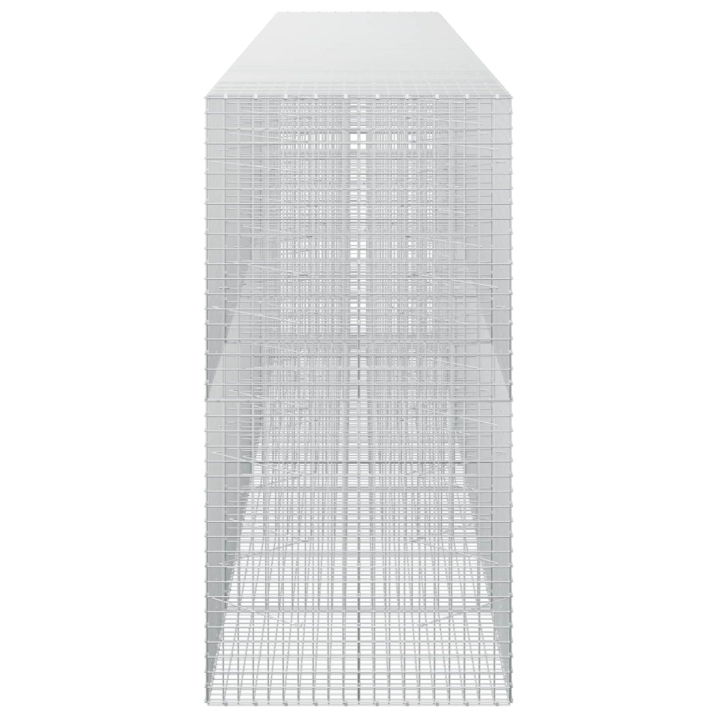 vidaXL Γκαμπιόν με Σύρμα 3,5 mm και Πλέγμα 5x5 cm 650x100x200 εκ