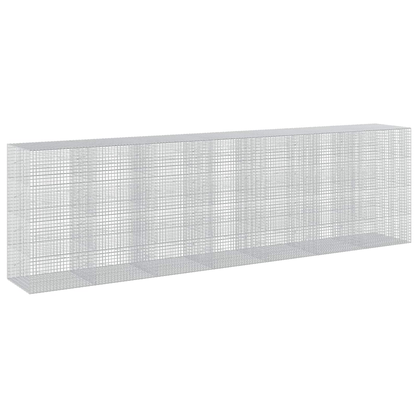 vidaXL Γκαμπιόν με Σύρμα 3,5 mm και Πλέγμα 5x5 cm 700x100x200 εκ.