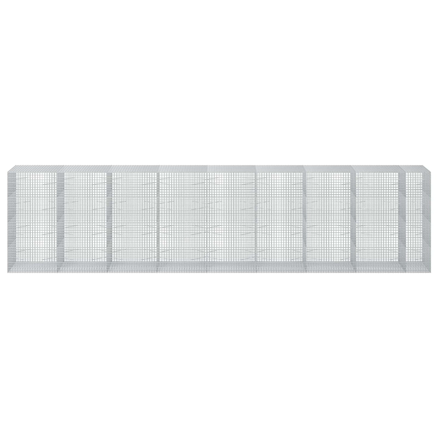 vidaXL Γκαμπιόν με Σύρμα 3,5 mm και Πλέγμα 5x5 cm 850x100x200 εκ