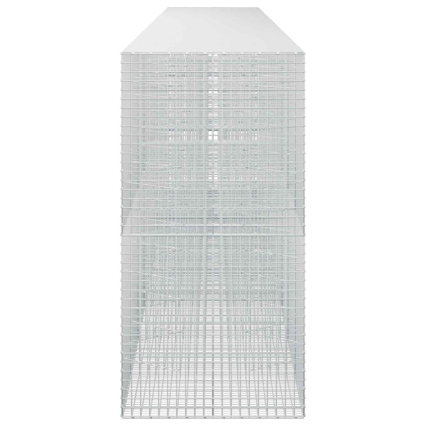 vidaXL Γκαμπιόν με Σύρμα 3,5 mm και Πλέγμα 5x5 cm 950x100x200 εκ