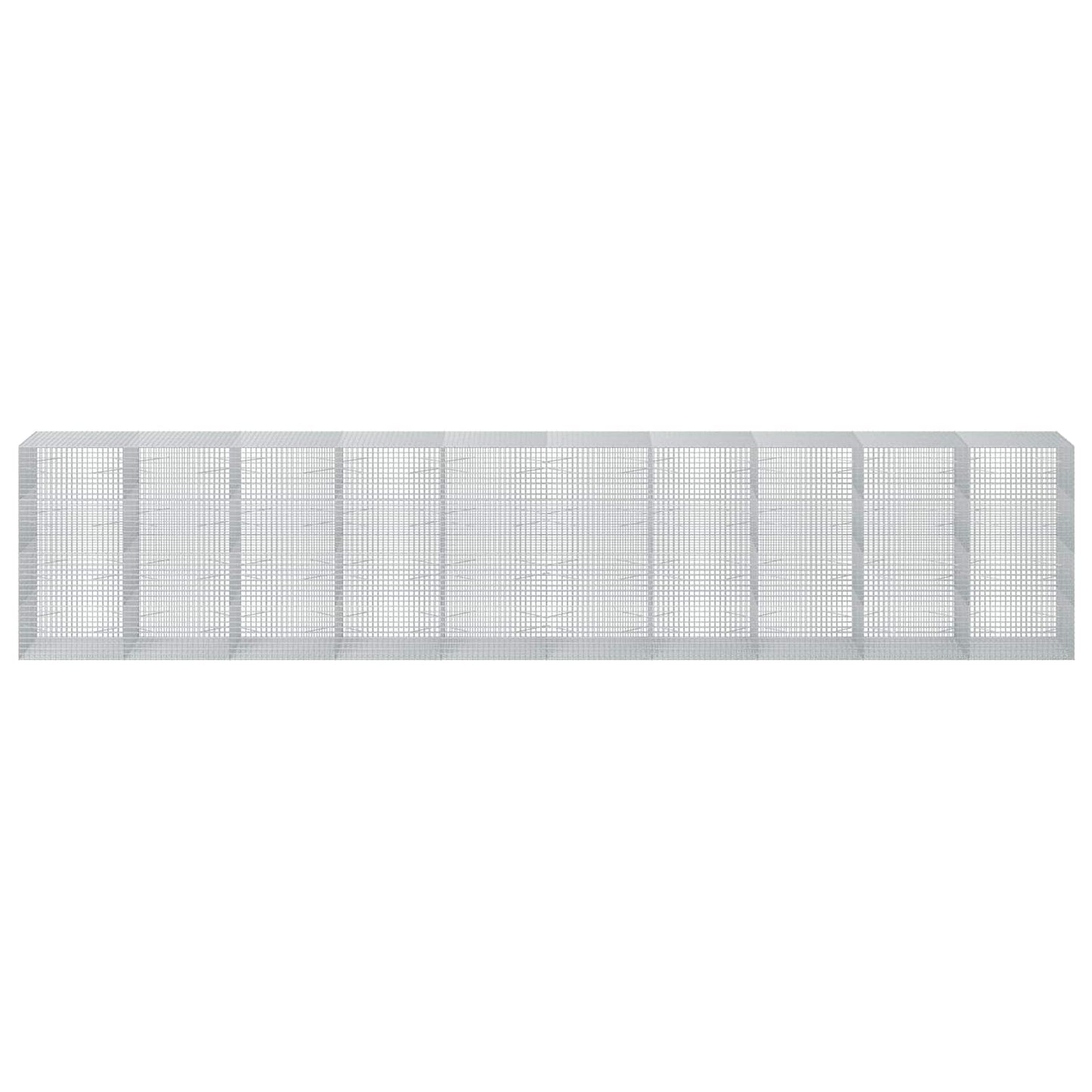 vidaXL Γκαμπιόν με Σύρμα 3,5 mm και Πλέγμα 5x5 cm 1000x100x200 εκ