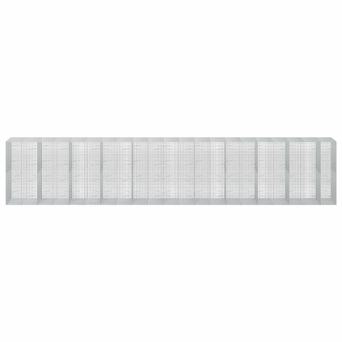 vidaXL Γκαμπιόν με Σύρμα 3,5 mm και Πλέγμα 5x5 cm 1050x100x200 εκ.